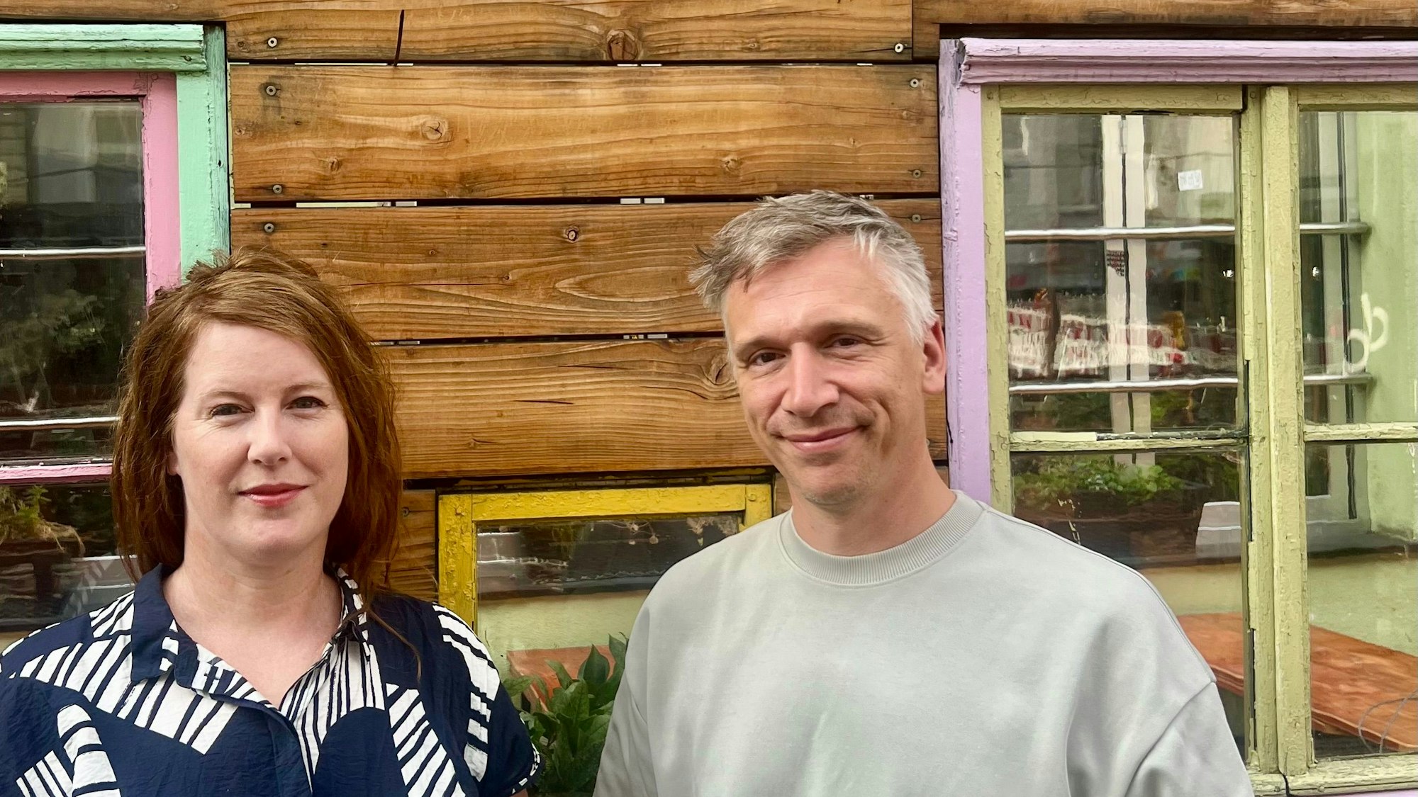 Basti Campmann und Sarah Brasack