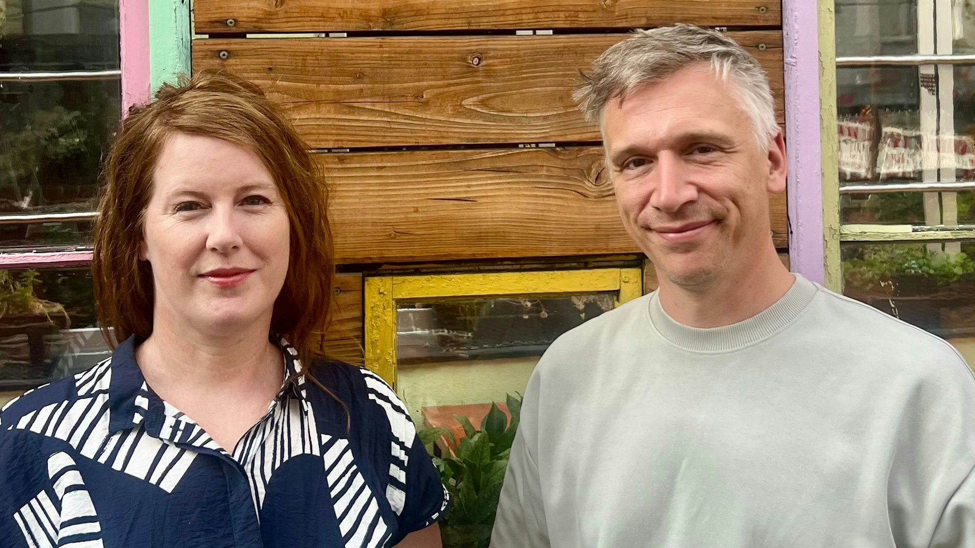 Basti Campmann und Sarah Brasack