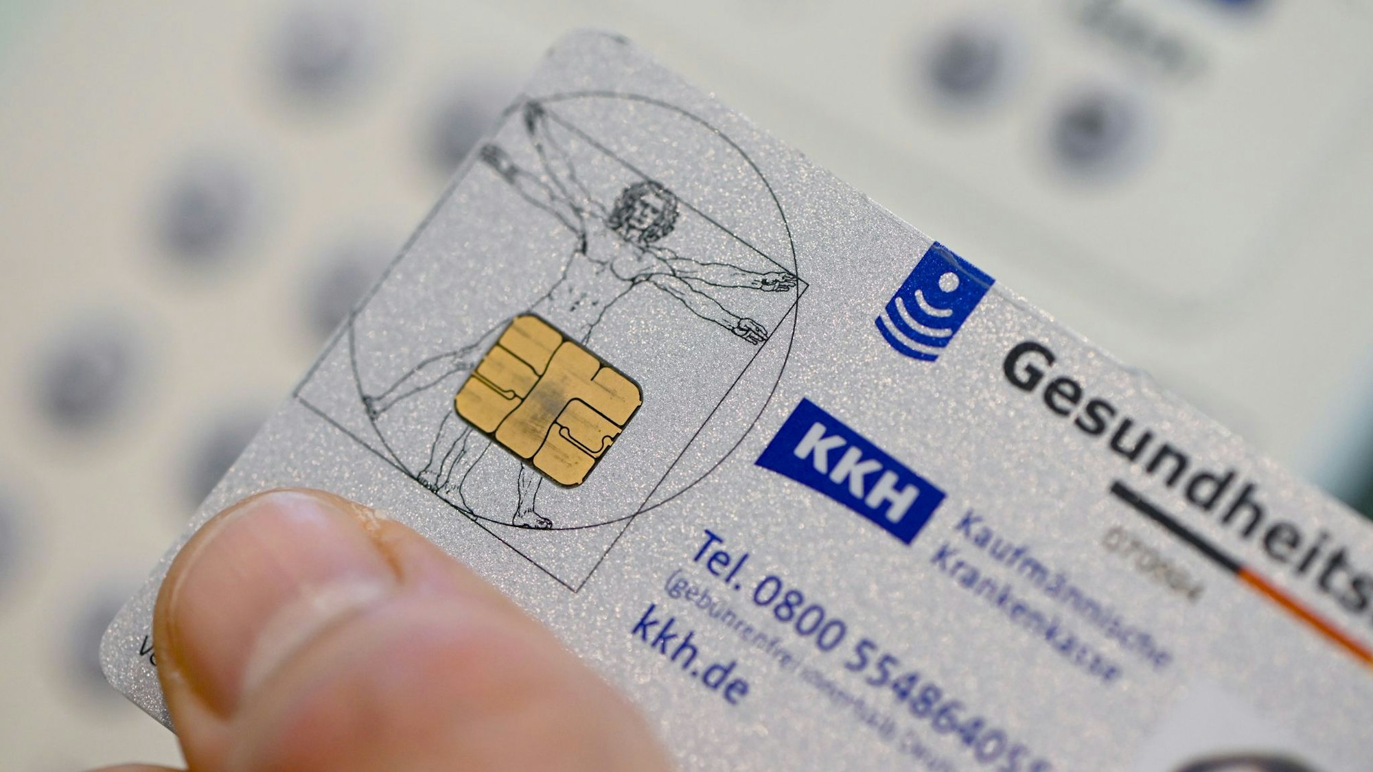 Hier können Rezepte gespeichert werden: Elektronische Gesundheitskarte. (Archivbild)