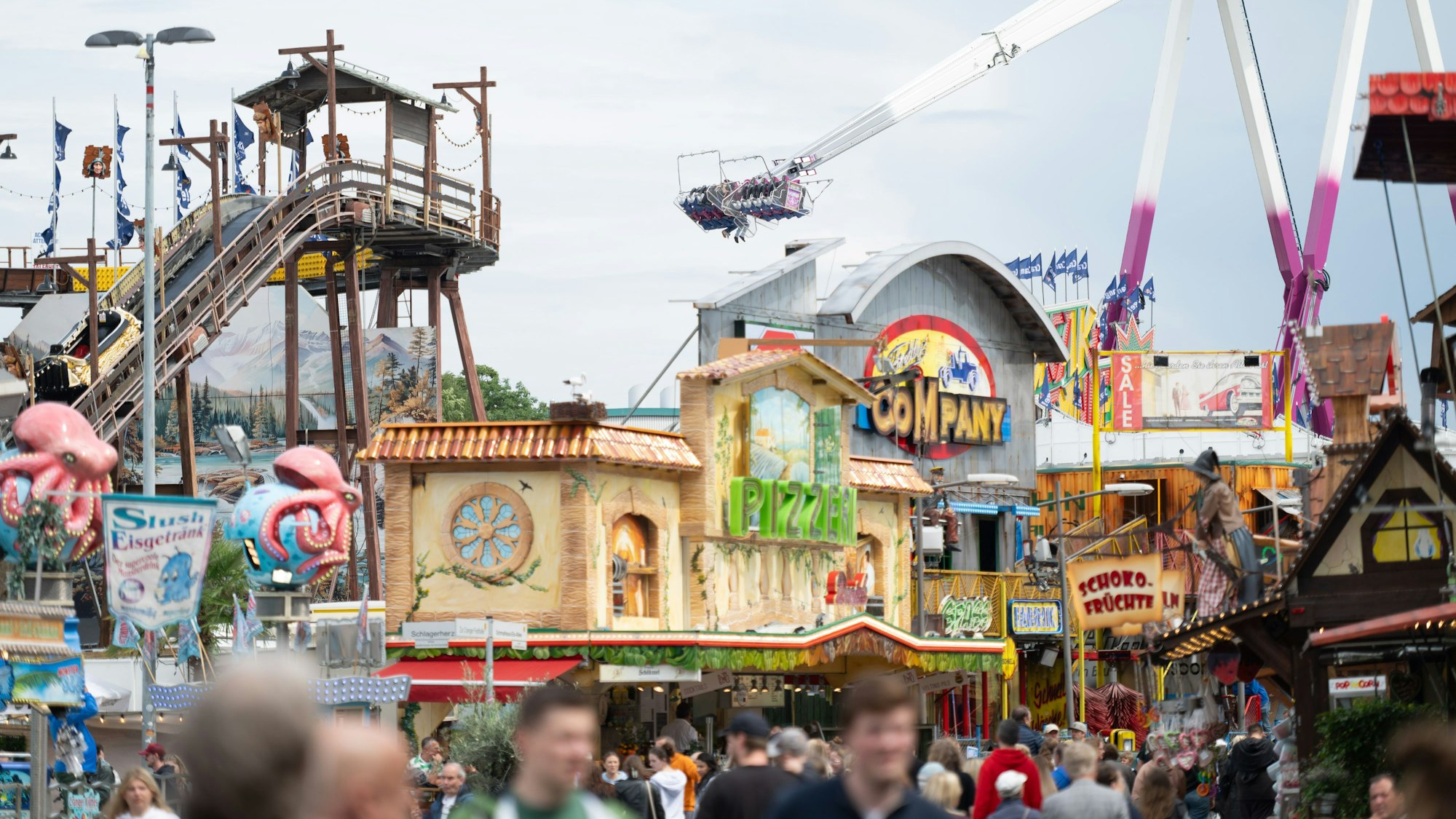 Cranger Kirmes zur Eröffnung 2025.