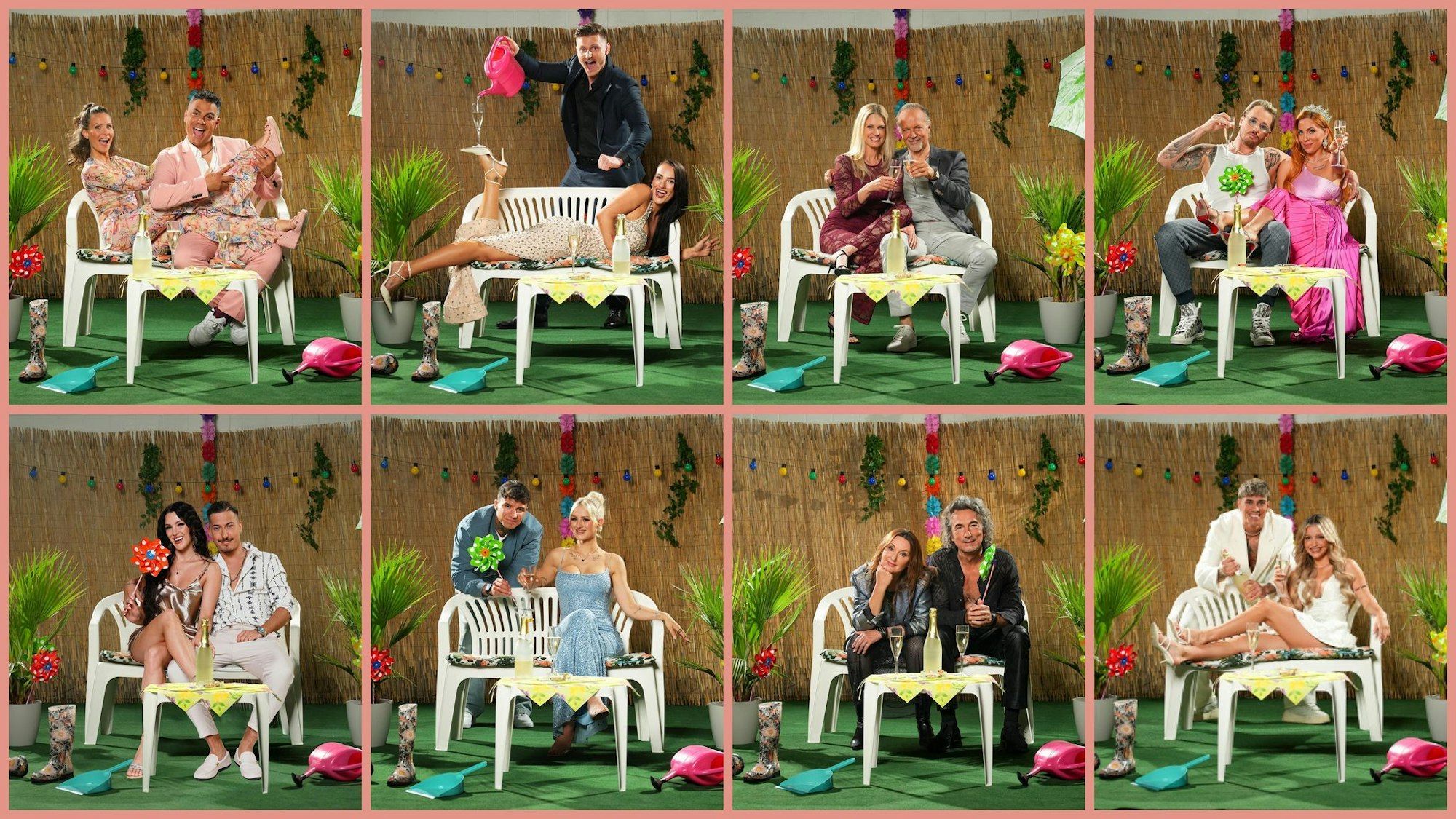 Diese Paare ziehen ins «Sommerhaus der Stars».