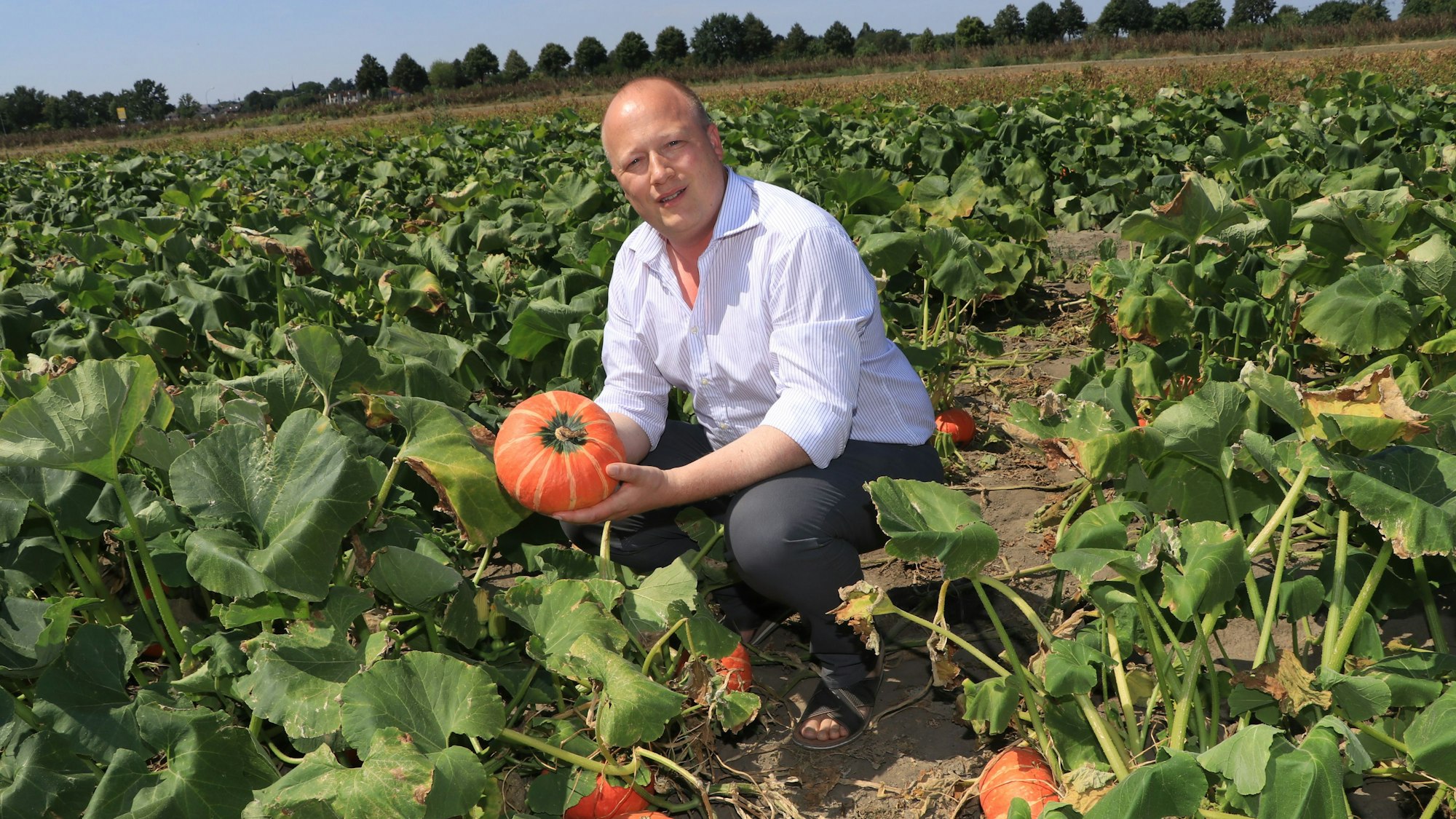 Peter Zens möchte die Stadt Köln als Vorreiterin in Sachen regionaler Lebensmittelversorgung sehen.