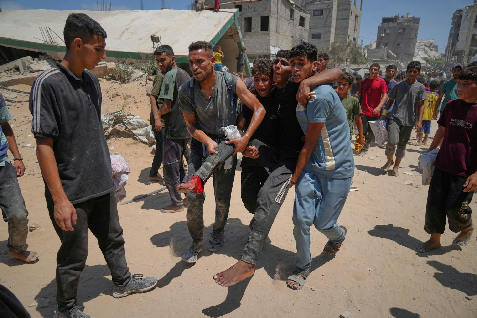 Die humanitäre Lage im Gazastreifen ist katastrophal.