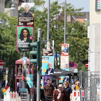 Seit Freitag ist die Wahlwerbung im öffentlichen Straßenraum erlaubt. Zahlreiche Wahlplakate zur Wahl sind seitdem im Stadtbild zu sehen.