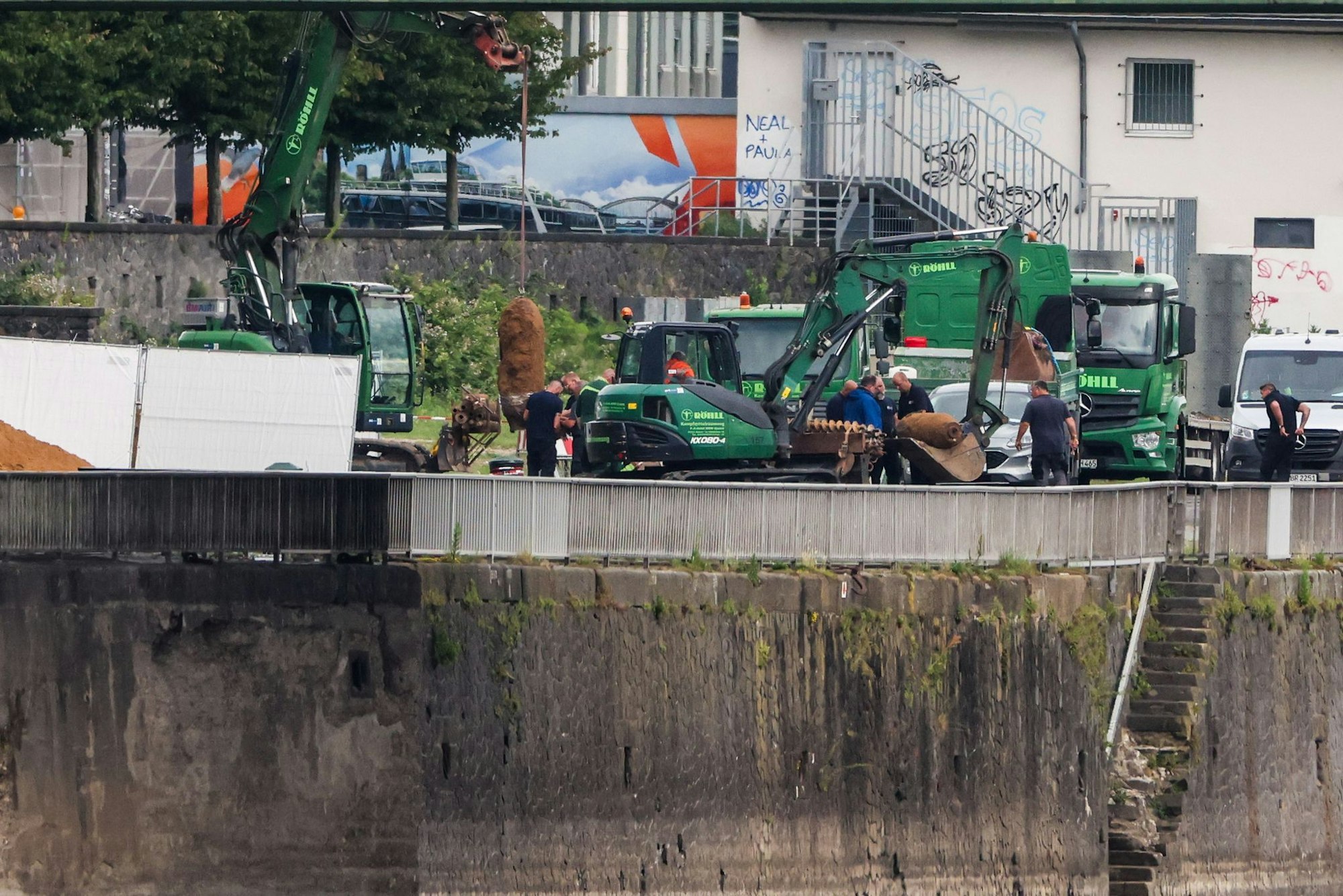 Drei Weltkriegsbomben haben Anfang Juni zu einer Groß-Evakuierung in Köln geführt. (Archivbild)