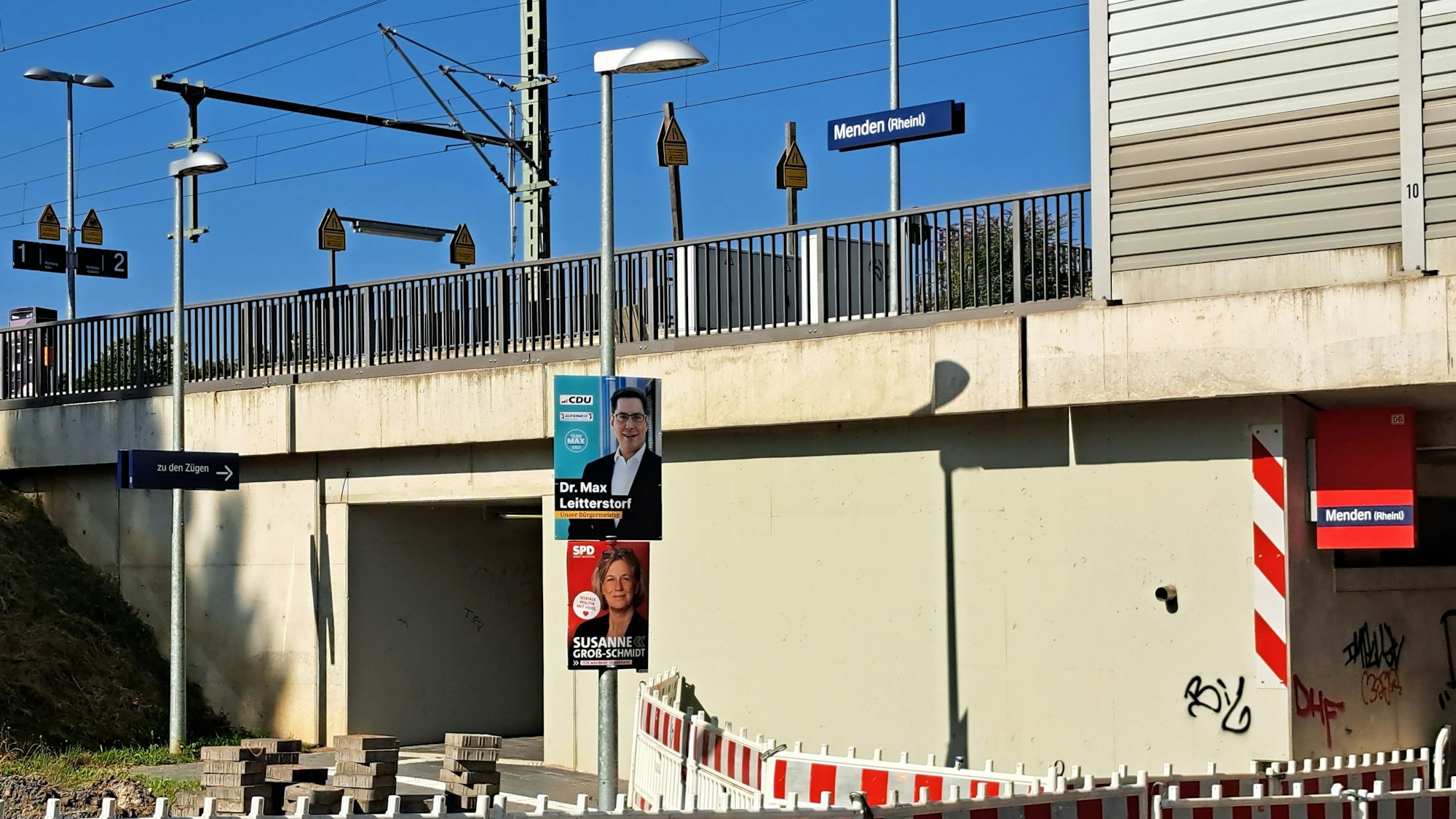 Bis Ende 2026 will die Deutsche Bahn den Bahnhof in Sankt Augustin-Menden zum „Zukunftsbahnhof“ umbauen.