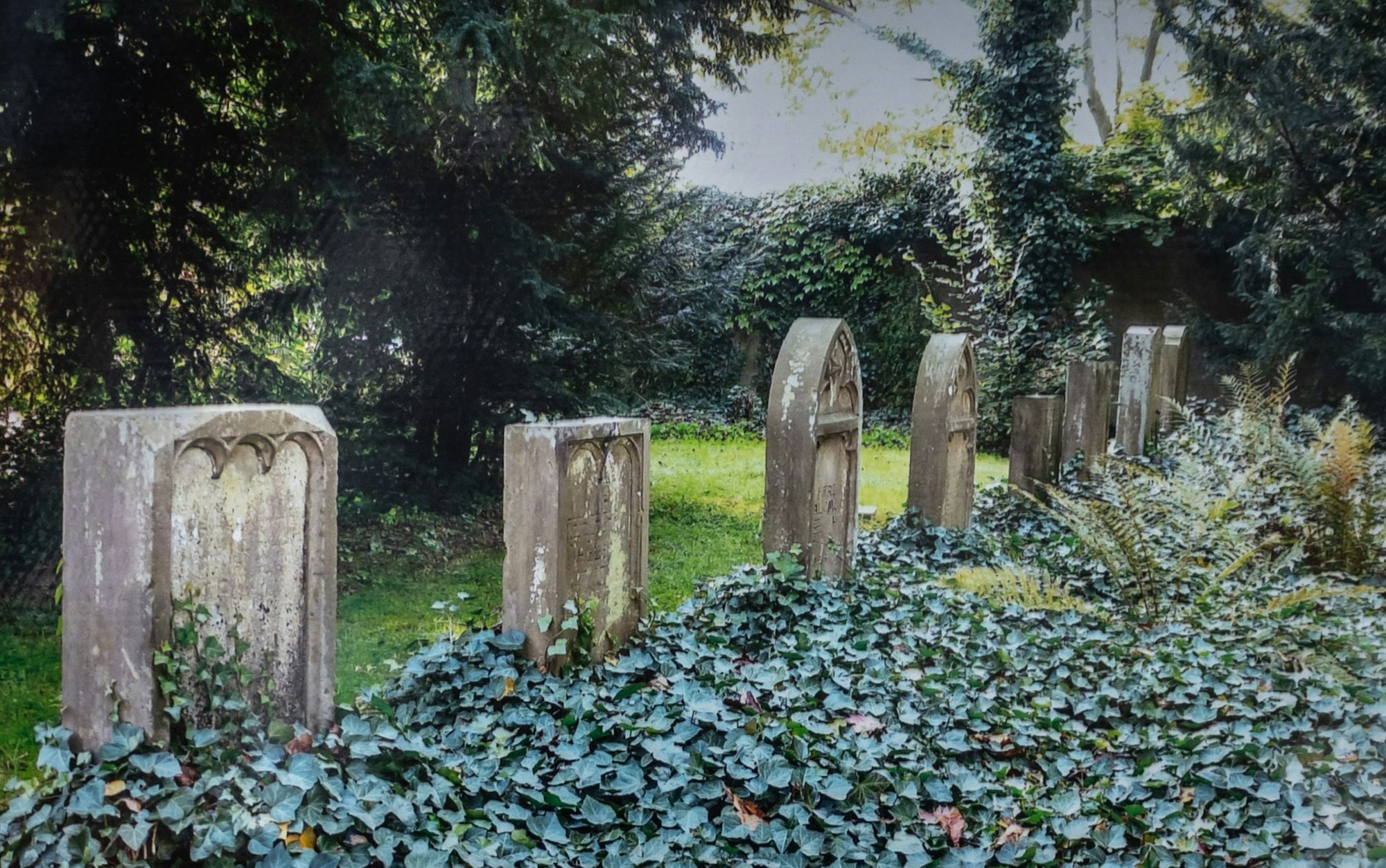 Der Friedhof früher