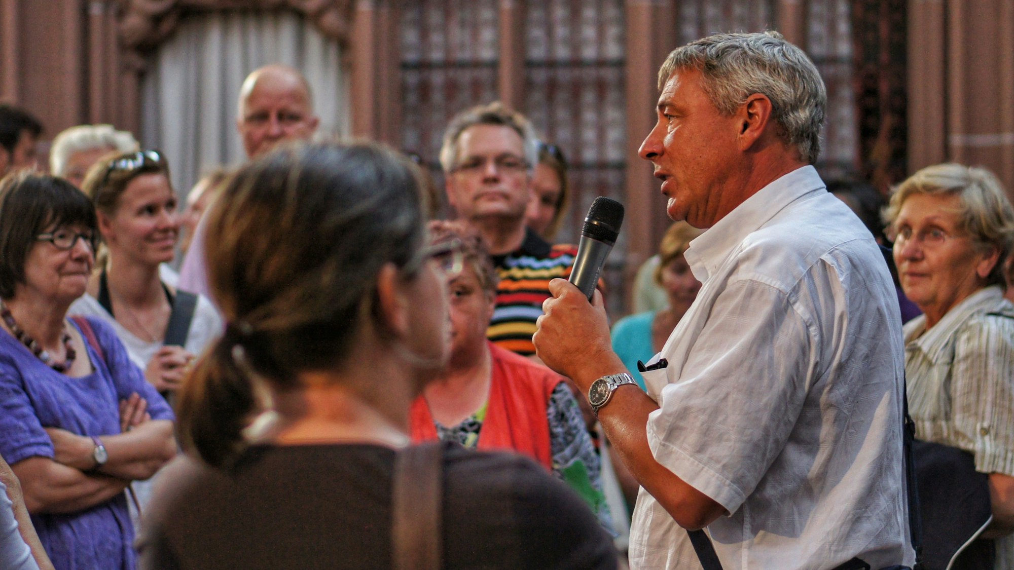 Pfarrer Frank Müller (2.v.r., 1962 bis 2025)