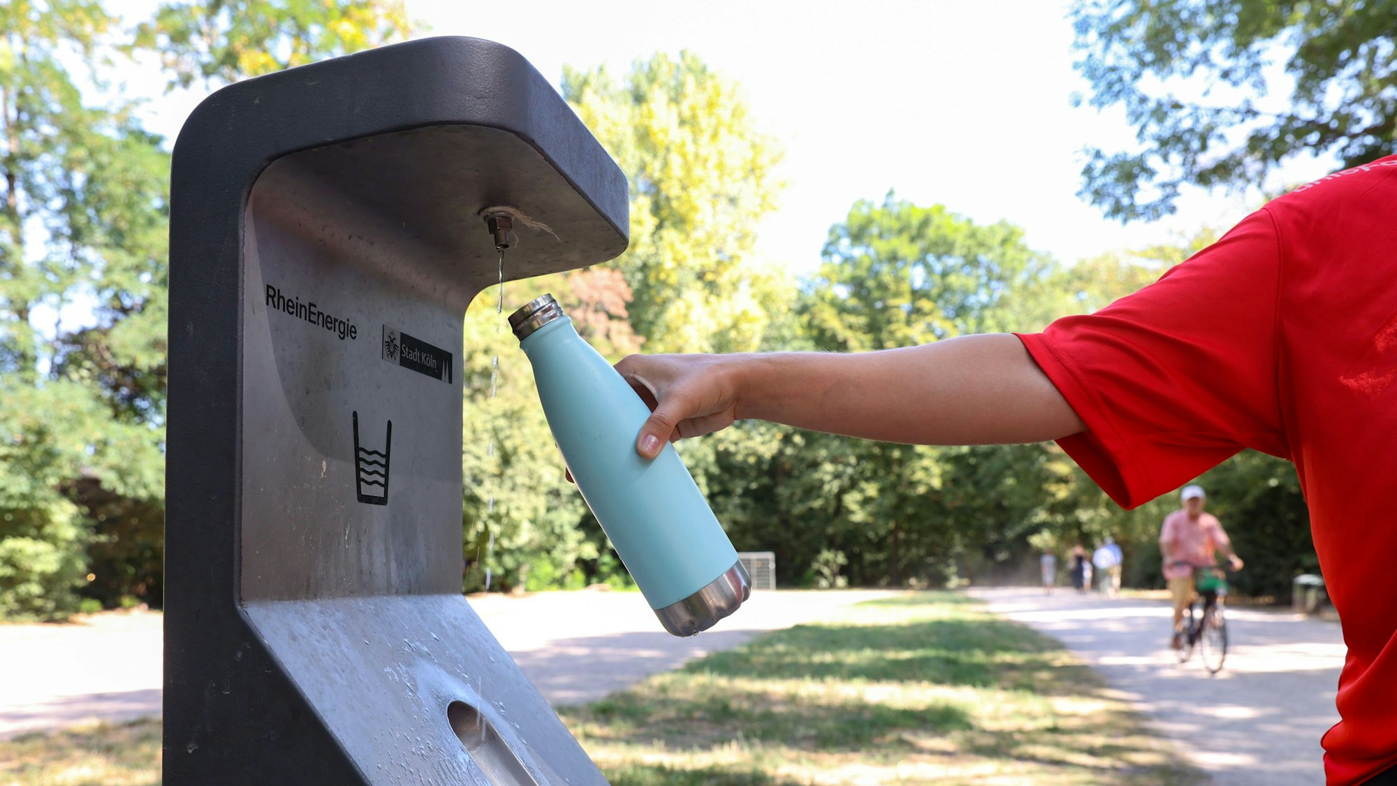 Trinkwasserbrunnen im Takufeld