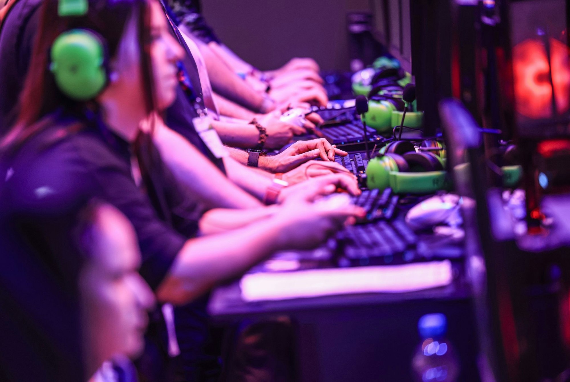 Auch dieses Jahr wird bei der Gamescom wieder großer Andrang an den Gaming-Computern erwartet. (Archivbild)