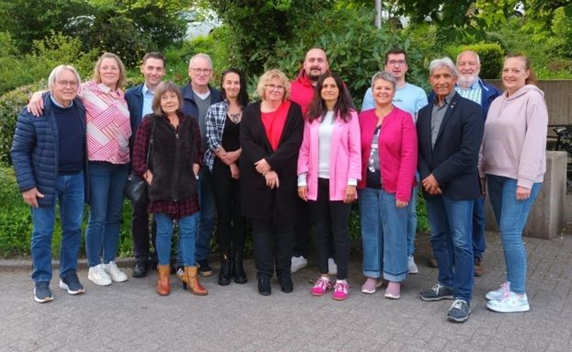 Der neue Vorstand der Dorfgemeinschaft Reininghausen in Gummersbach.