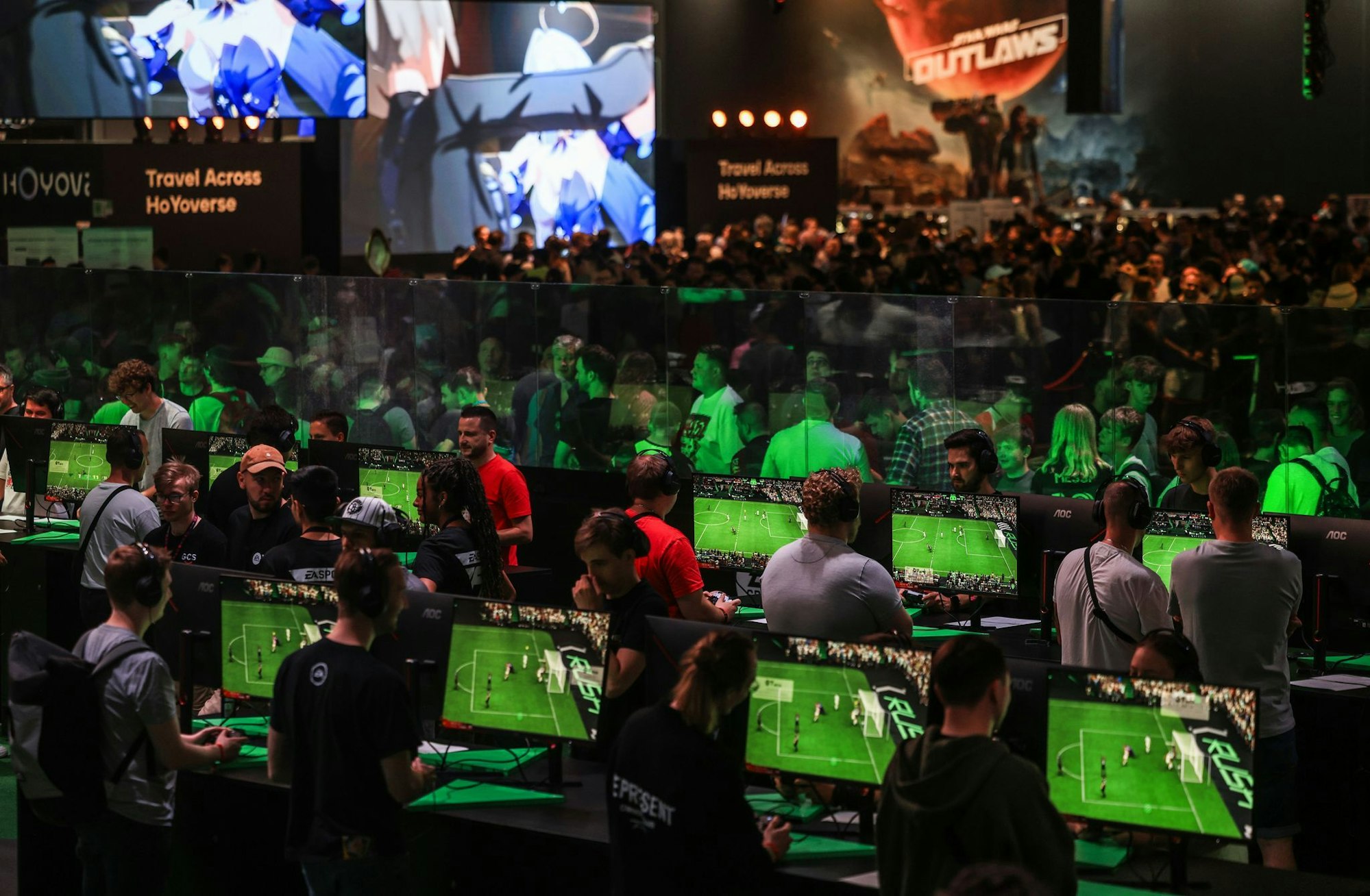 Mal neue Spiele ausprobieren, für Gamescom-Besucher hat das einen großen Reiz.