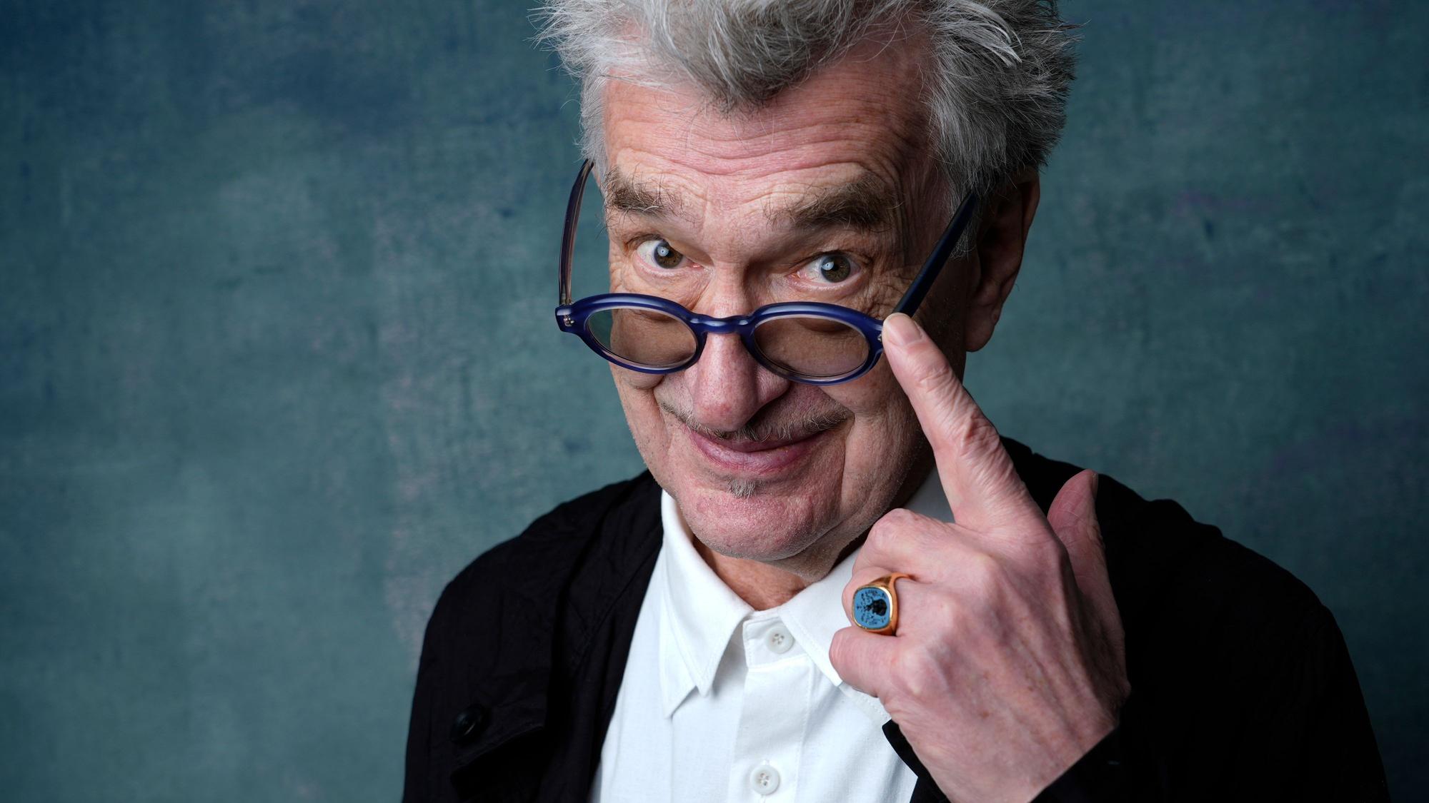Wim Wenders posiert für ein Porträt während des «Nominees Luncheon» im Beverly Hilton Hotel.