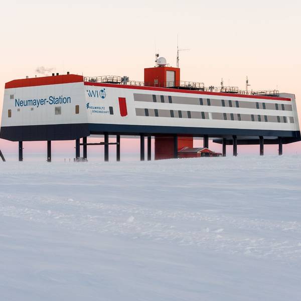 Die deutsche Antarktis-Forschungsstation Neumayer-Station III.