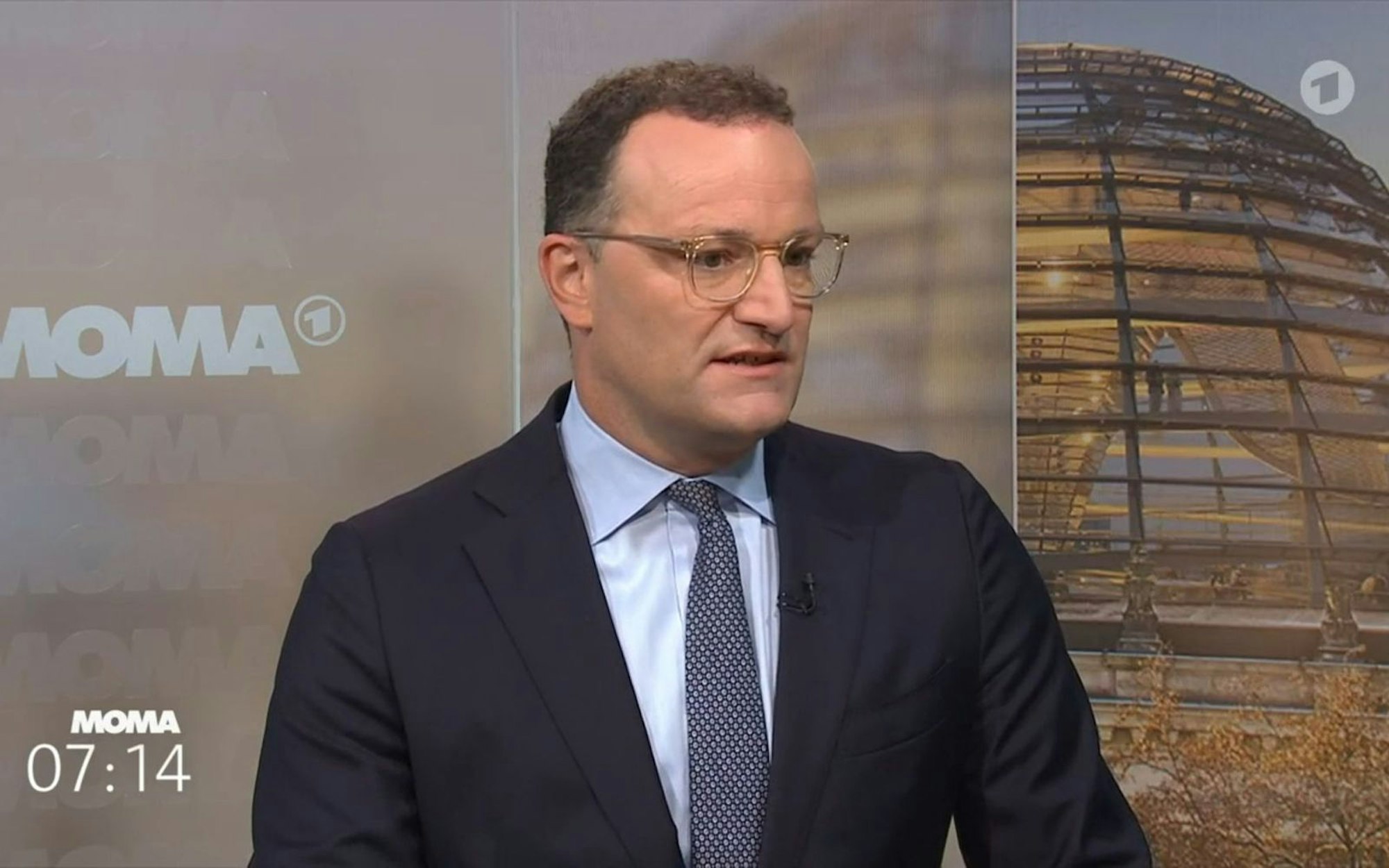 „Die Deutschen wollen doch nicht wissen, wie es uns geht beim Regieren“, stellte Jens Spahn im ARD-“Morgenmagazin“ klar. (Bild: ARD)