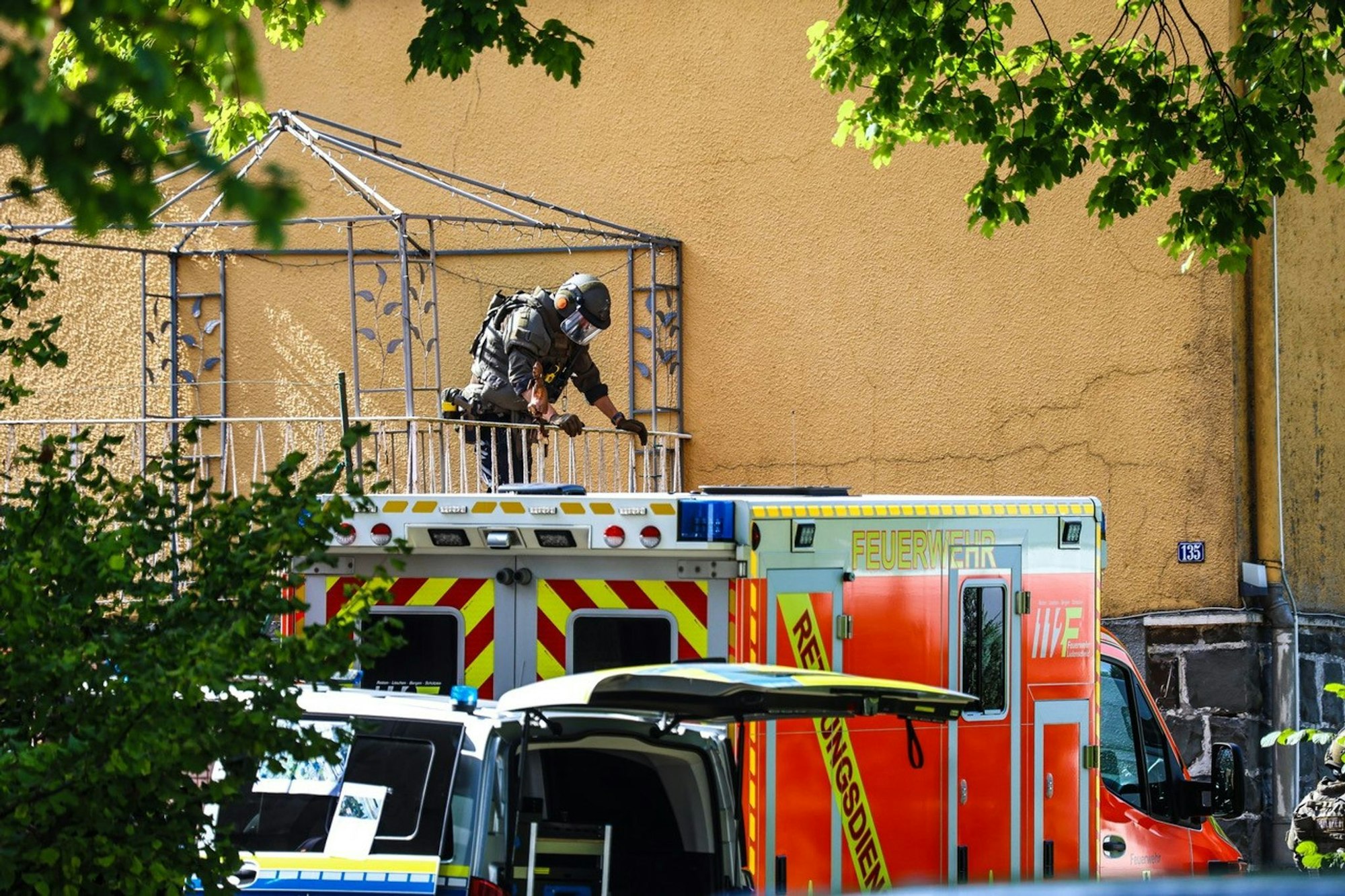In Lüdenscheid lief ein größerer Polizeieinsatz.