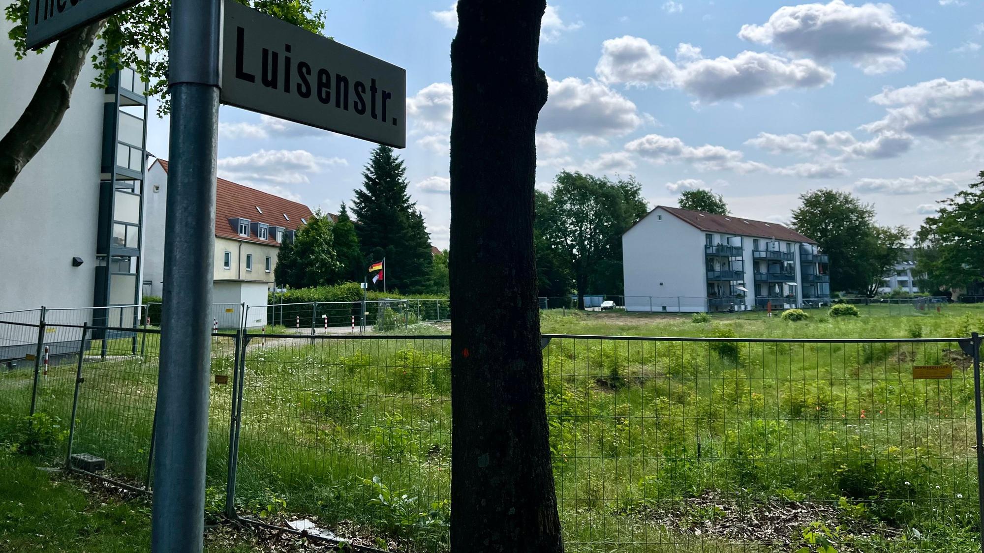 Grundstück an der Luisenstraße in Manfort