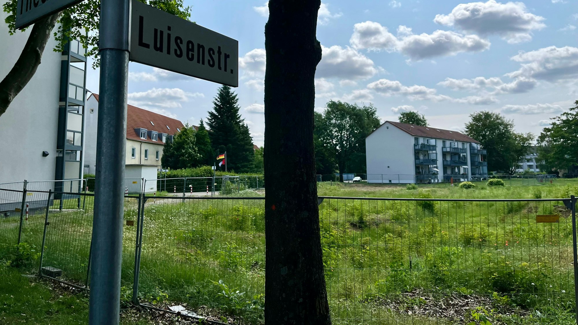 Grundstück an der Luisenstraße in Manfort
