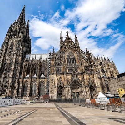Der Vorfall ereignete sich an einem der Eingänge zum Kölner Dom.