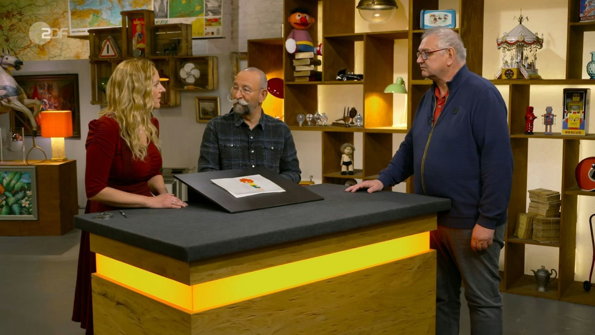 „Wenn jemand mehr Freude daran hat als ich, gebe ich den gerne weg“, sagte Rentner Bert aus Neuhof. (Bild: ZDF)