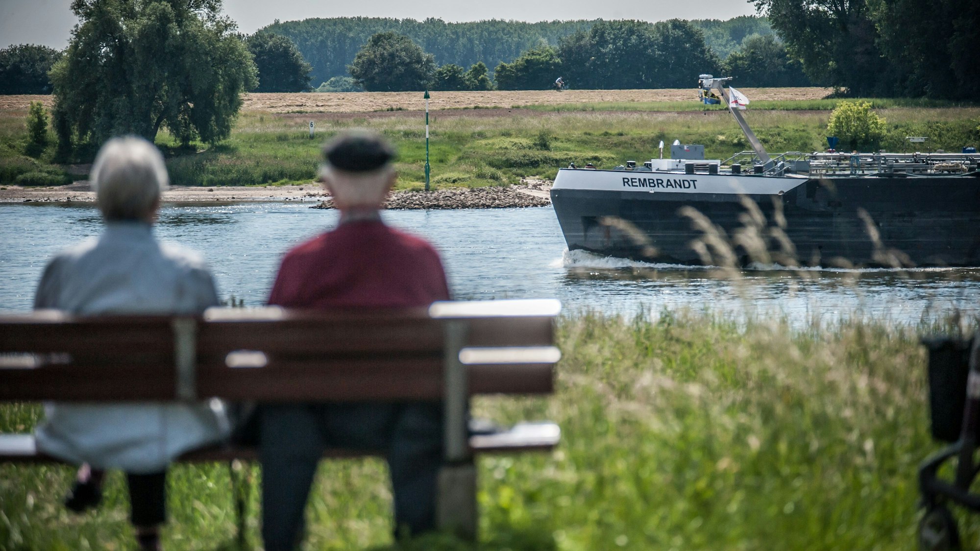 Hitdorf, Rheinufer. Foto: Ralf Krieger