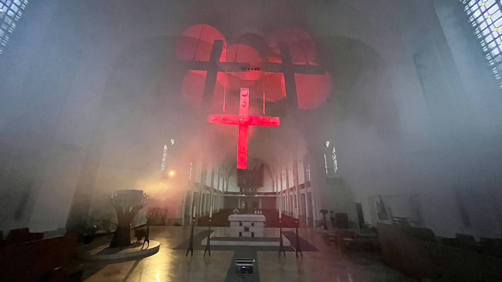 Klosterleuchten der Steyler Missionare am ersten Wochenende im September.