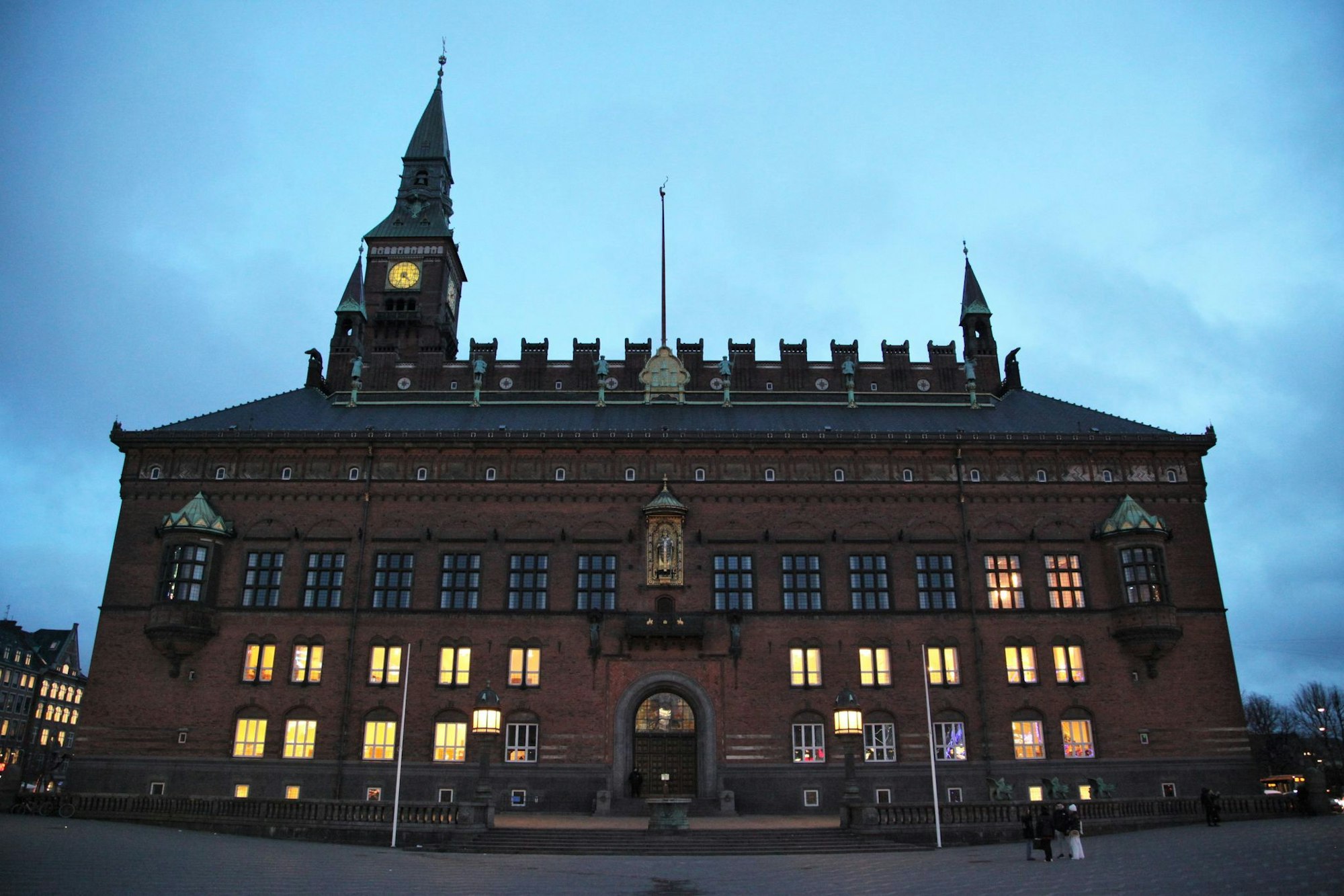 Im Rathaus von Kopenhagen wurde im vergangenen Jahr eine Rekordzahl an Eheschließungen verzeichnet. (Archivbild)