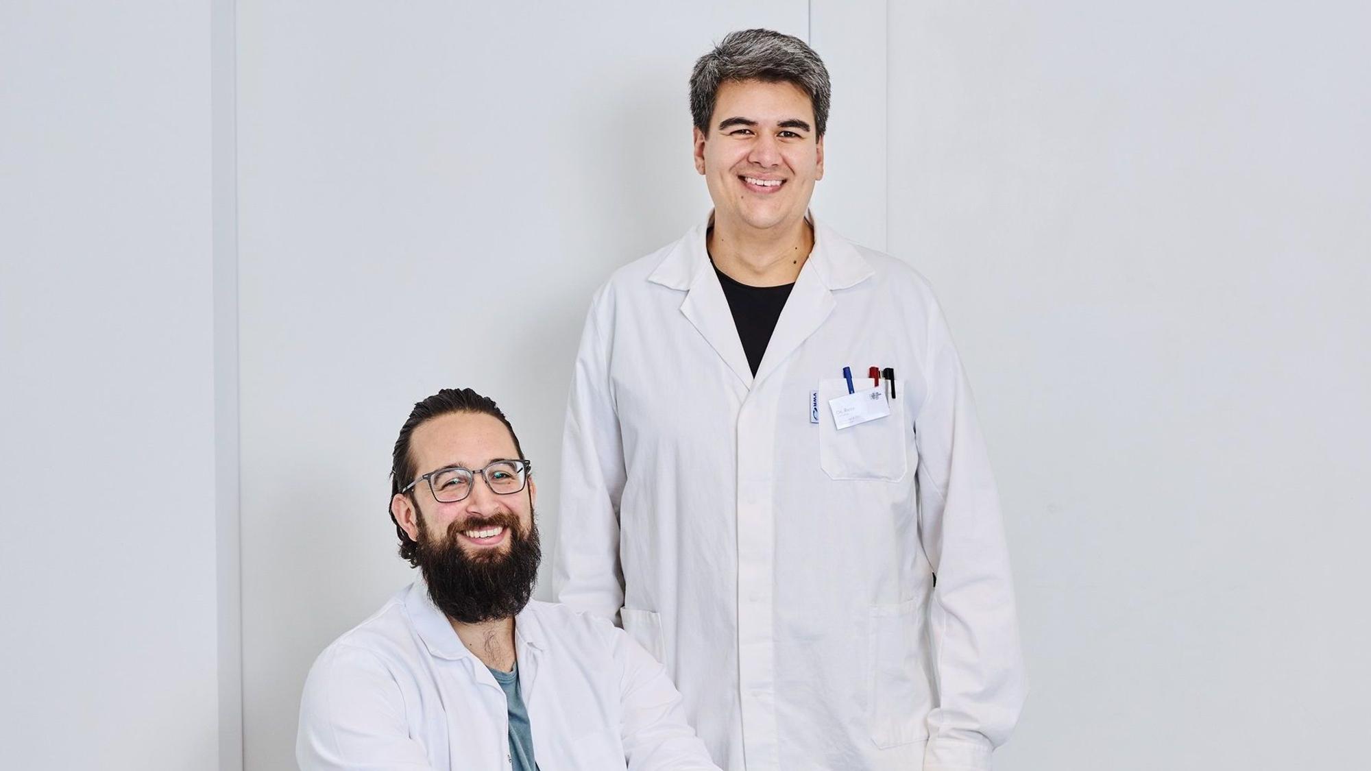 Die Kölner Gründer Reza Esmaillie und Robin Bayer