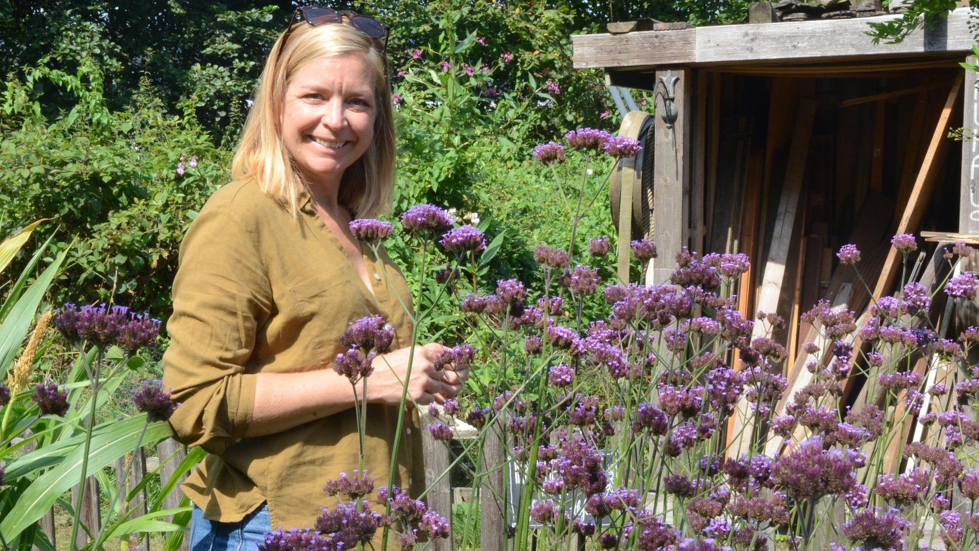 Seit fünf Jahren gibt es die Dorfwiese in Neuhonrath; "ein Garten für Gemeinschaft eher als ein Gemeinschaftsgarten", sagt die Initiatorin Caro Schulte-Bisping