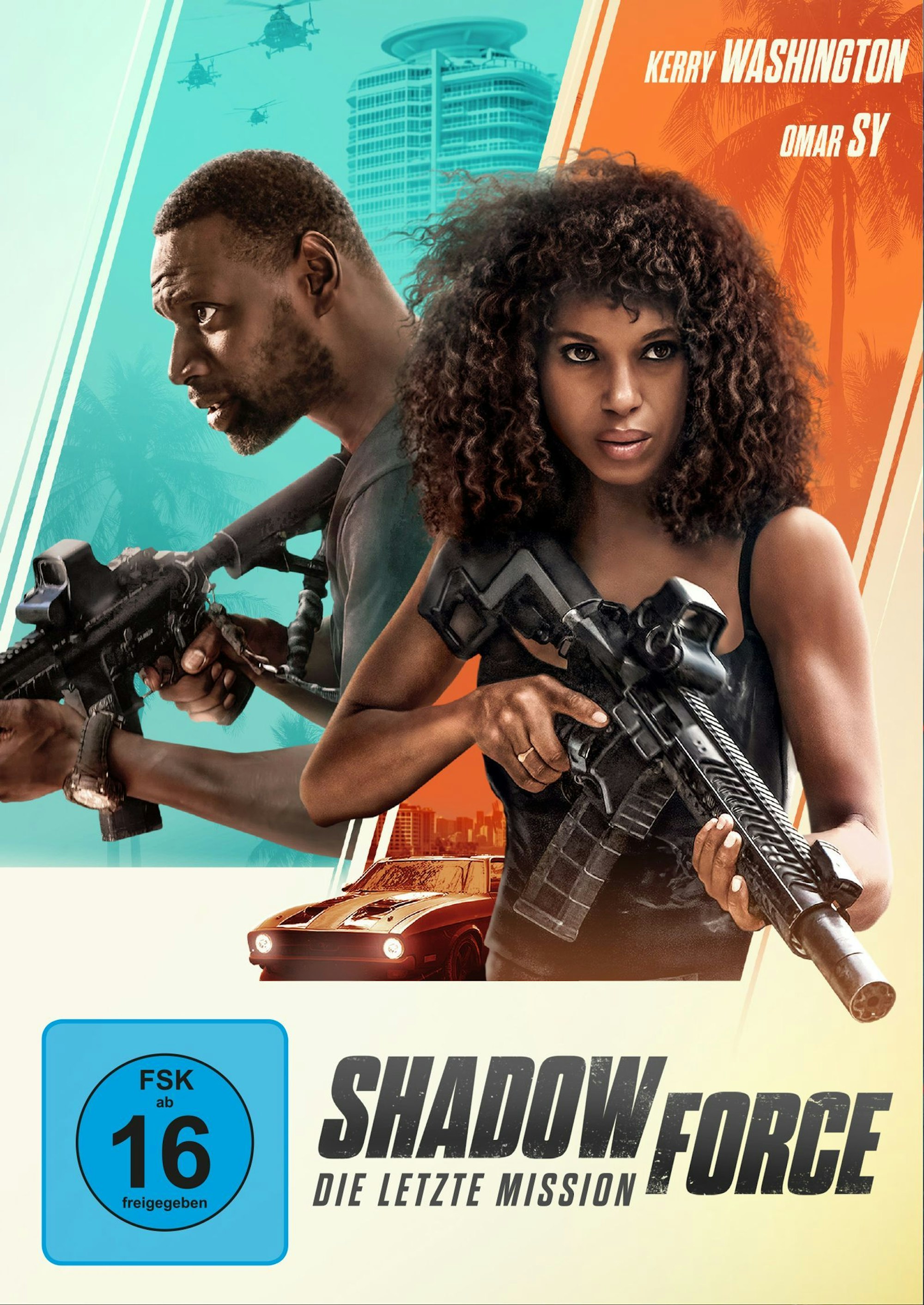 In „Shadow Force - Die letzte Mission“ kämpft ein Elternpaar um die Zukunft seiner Familie. (Bild: Leonine)