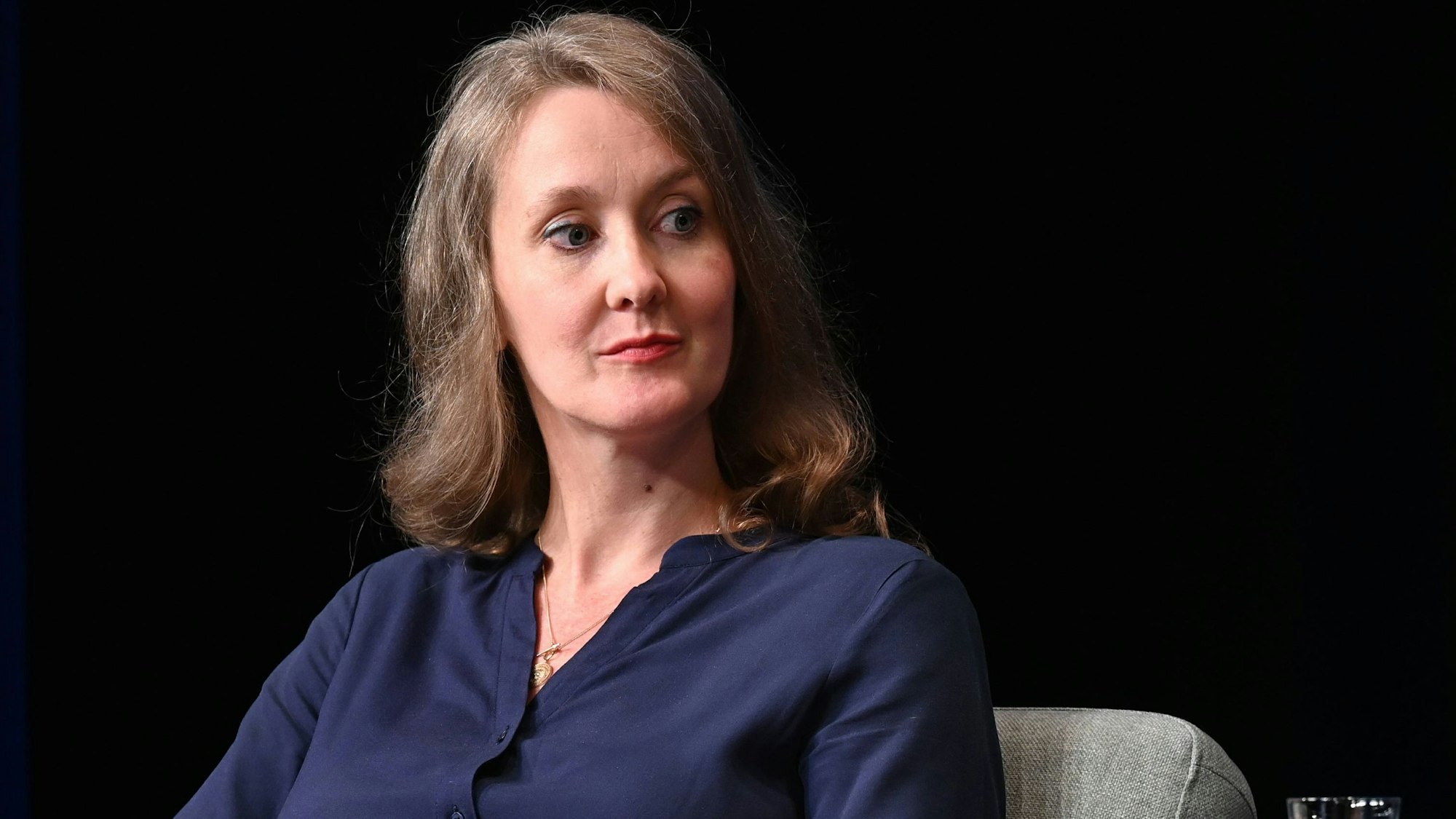 Die Strafrechtlerin Frauke Rostalski auf einer Veranstaltung der phil.Cologne 2025