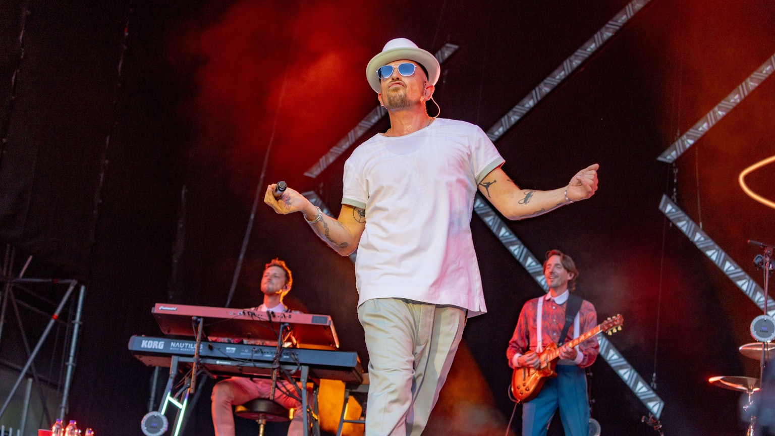 Jan Delay auf dem Bonner Kunstrasen