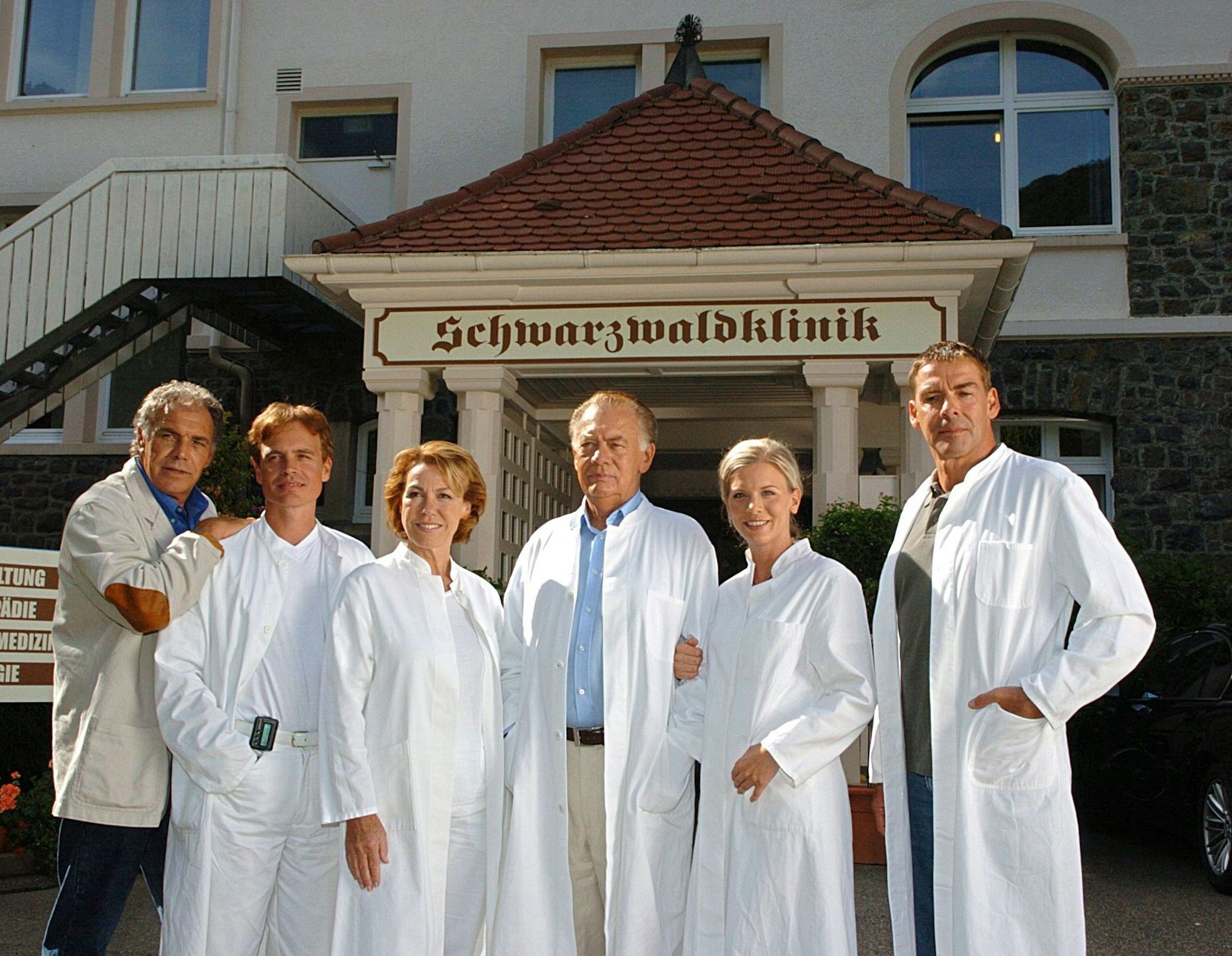 Kohlund als Professor Vollmers in der Serie «Die Schwarzwaldklinik». (Archivbild)
