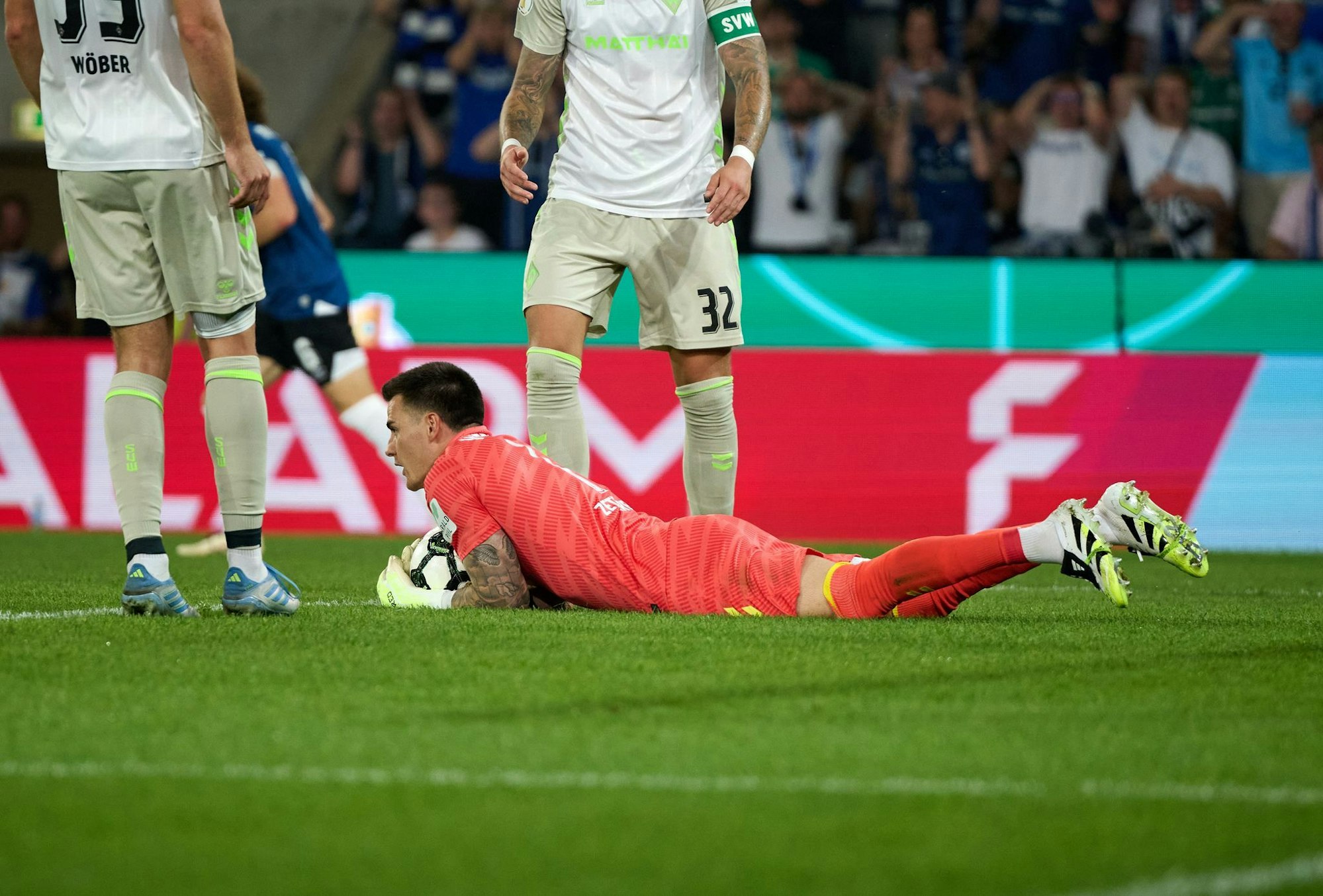 Stand wohl in seinem letzten Spiel für Werder Bremen auf dem Platz: Michael Zetterer.