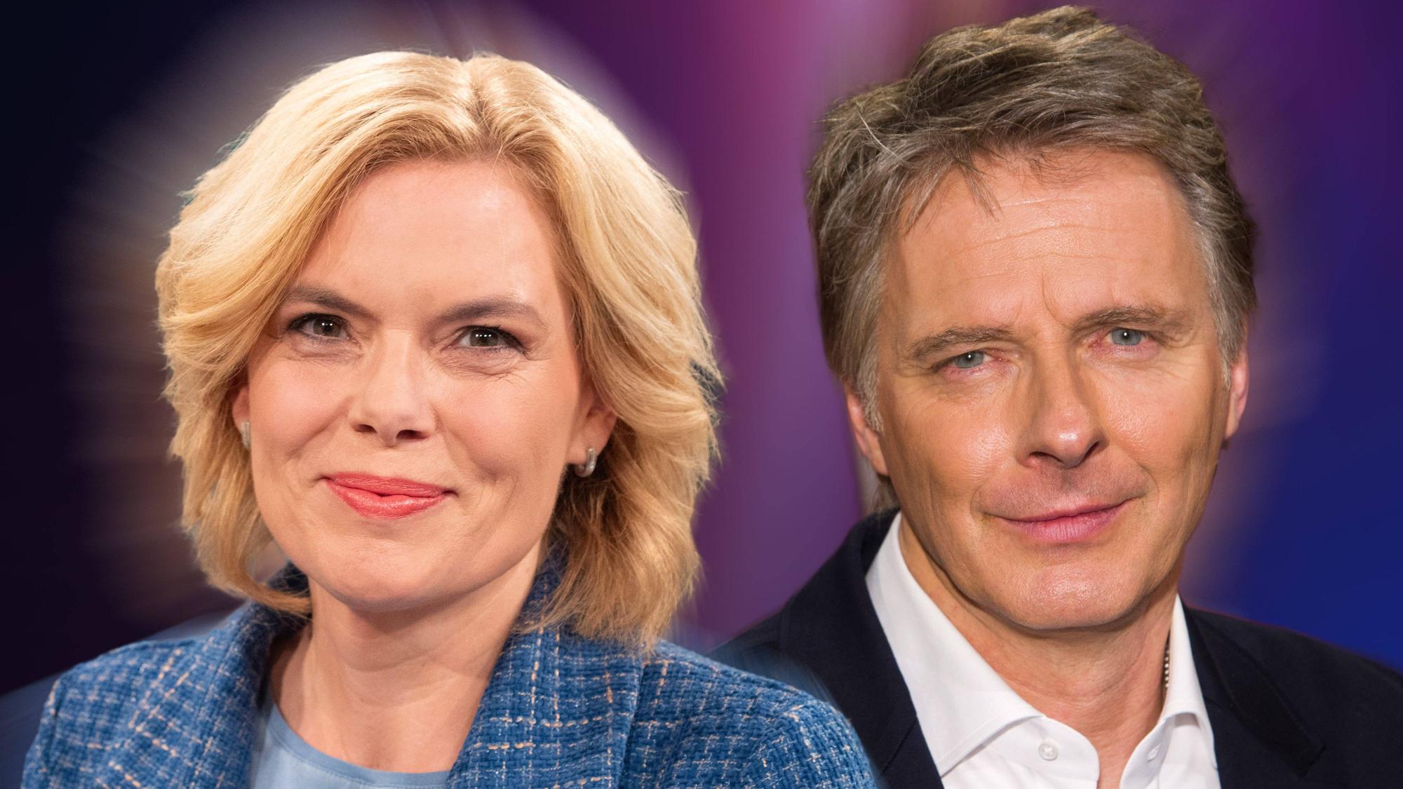 Julia Klöckner und Jörg Pilawa zeigen sich gemeinsam in der Öffentlichkeit.
