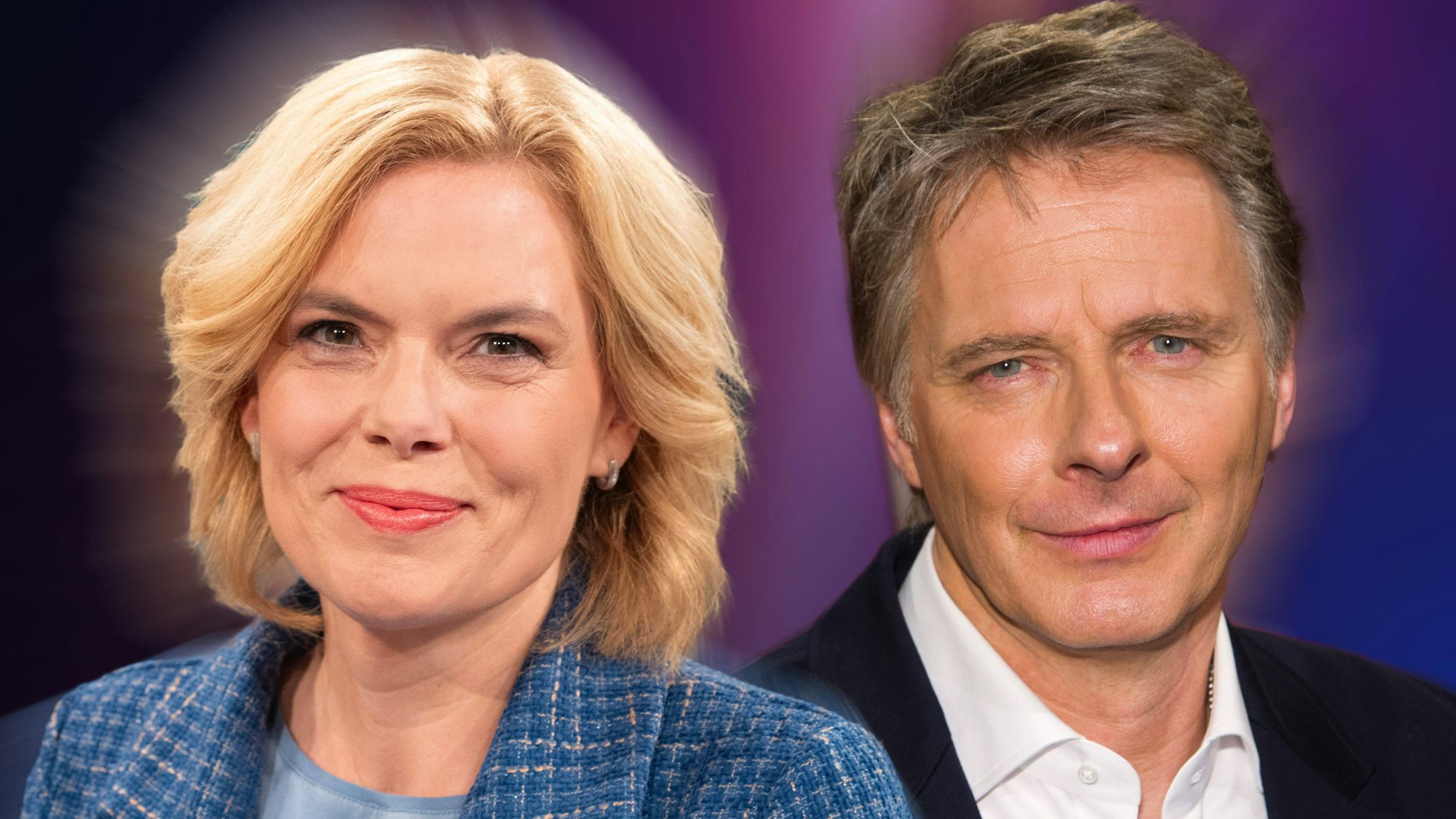 Julia Klöckner und Jörg Pilawa Fotomontage