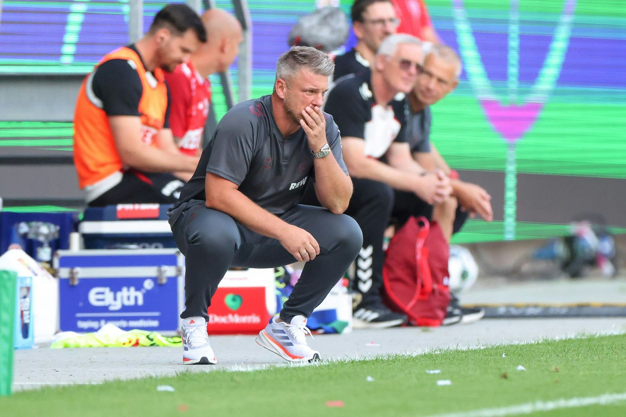 Köln-Trainer Lukas Kwasniok hat noch viel Arbeit vor sich.