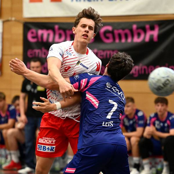16.08.2025, DHB Pokal Handball-Longerich- Dormagen
Lennart Woermann (Longerich)
Foto: Uli Herhaus