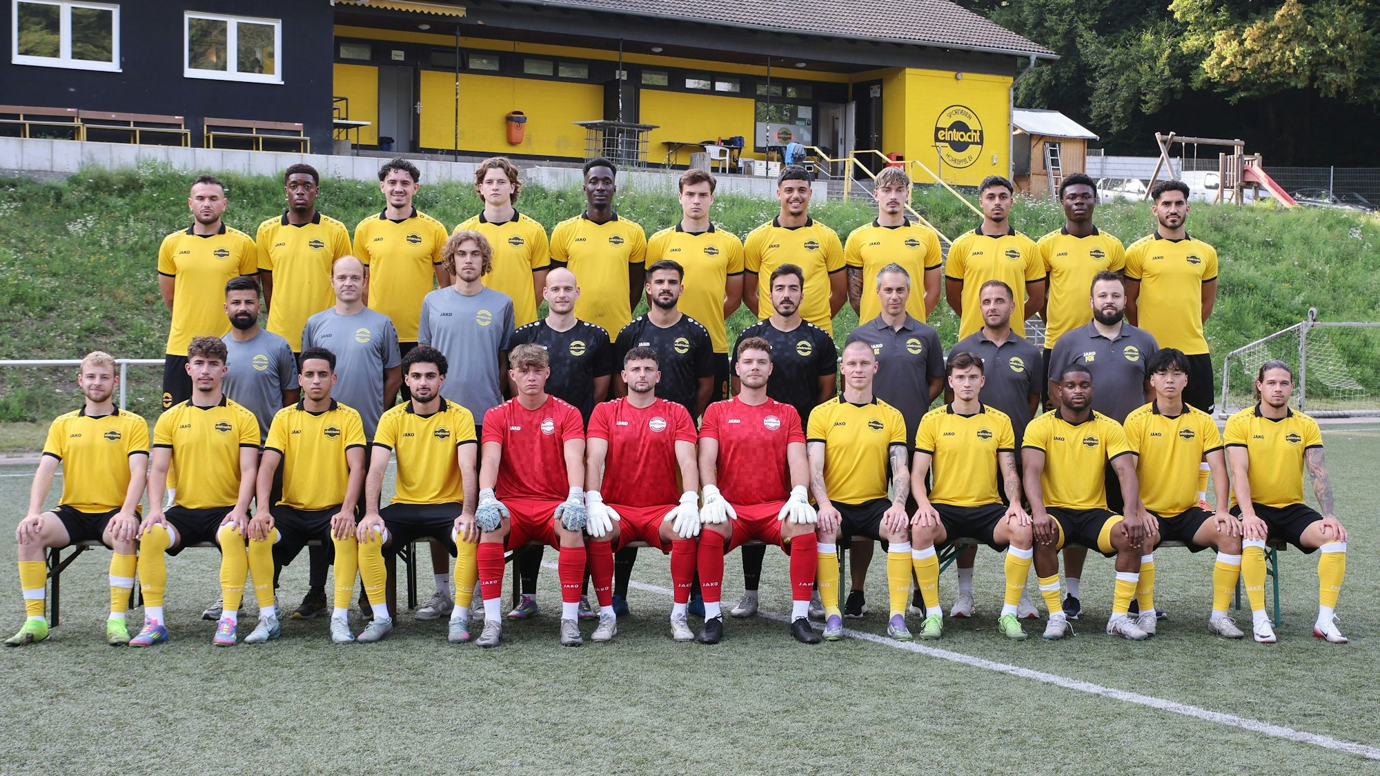 Mannschaftsfoto SV Eintracht Hohkeppel.