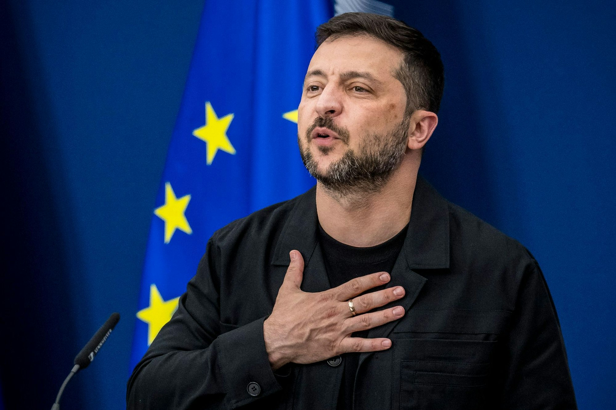 Selenskyj will Sicherheitsgarantien nach Nato-Vorbild.