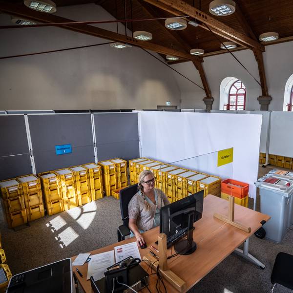 Das Briefwahlbüro zur Kommunalwahl und zur Wahl des Intergrationsrats ist seit dem 11. august geöffnet. Bild: Ralf Krieger