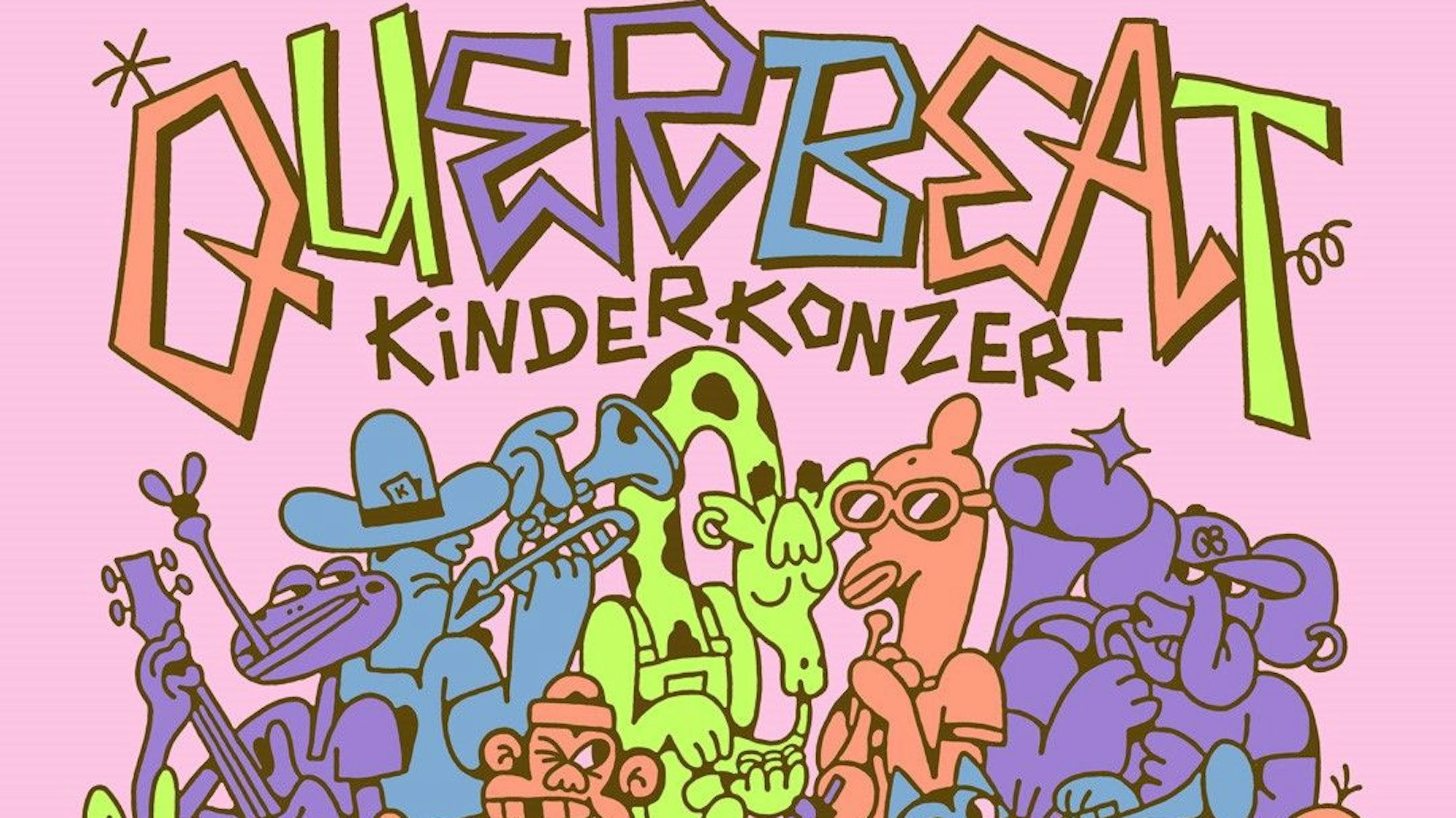 Das Bild zeigt ein Ankündigungsplakat der Konzerte.