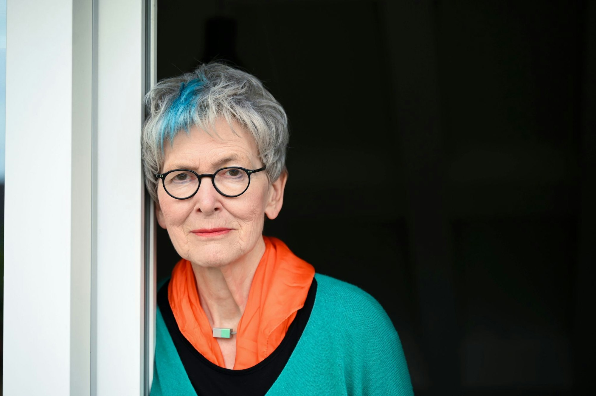 Roswitha Quadflieg, Schriftstellerin, im Sommer 2025 in Berlin.