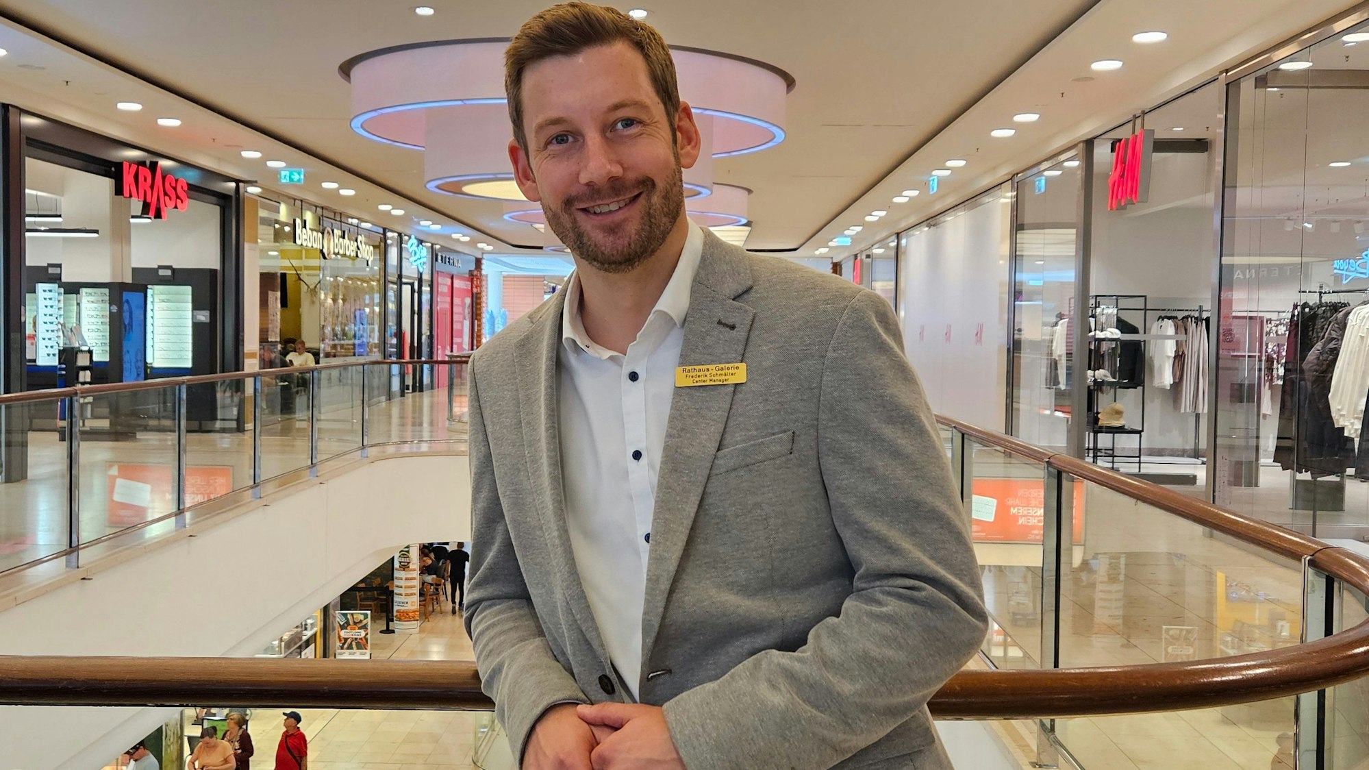 Frederik Schmälter, Center Manager Rathaus-Galerie Leverkusen