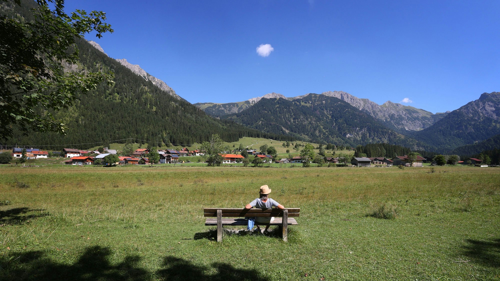 Allgäuer Alpen im Sommer.
