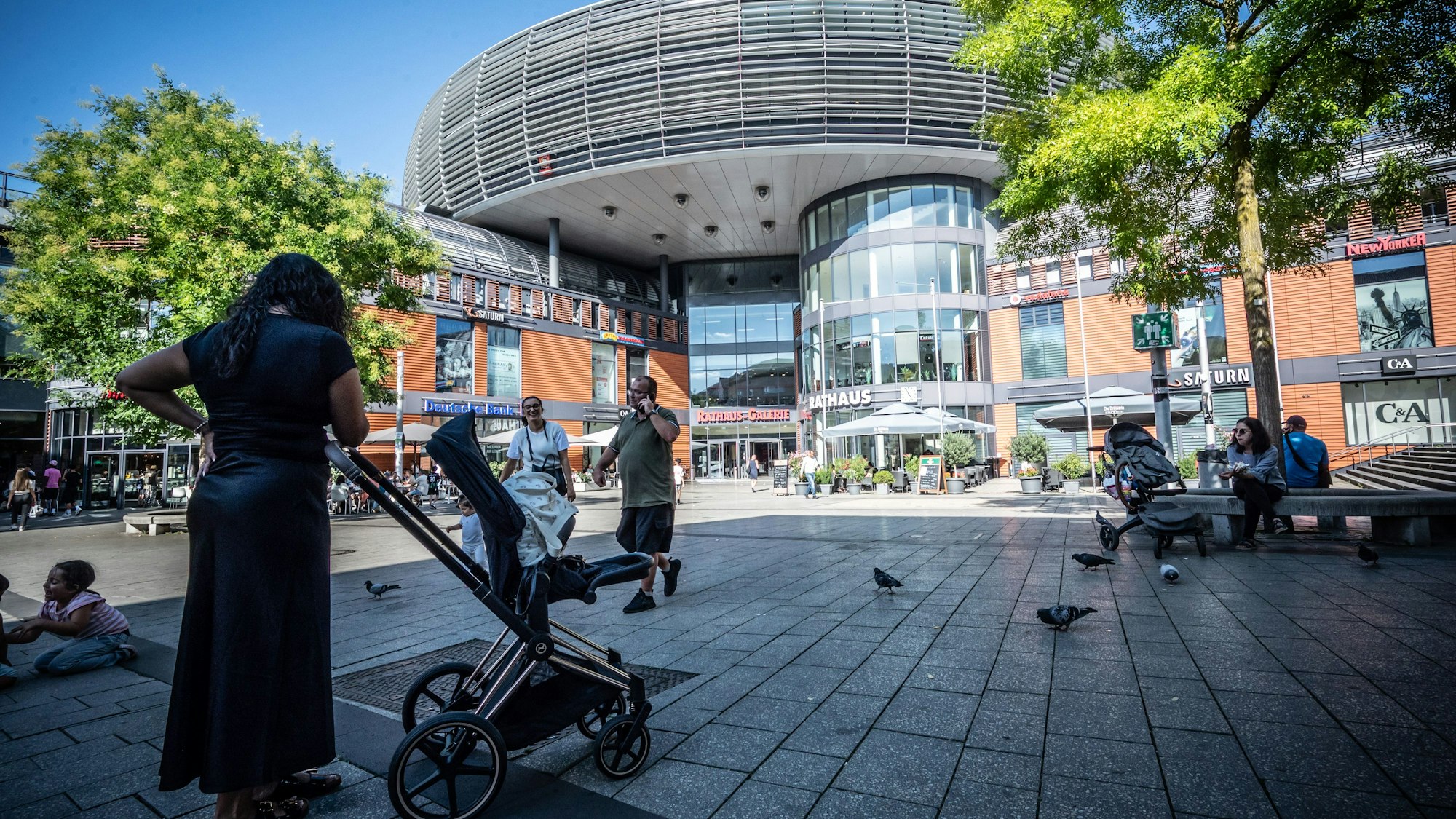 Rathaus Leverkusen in Wiesdorf. Bild: Ralf Krieger