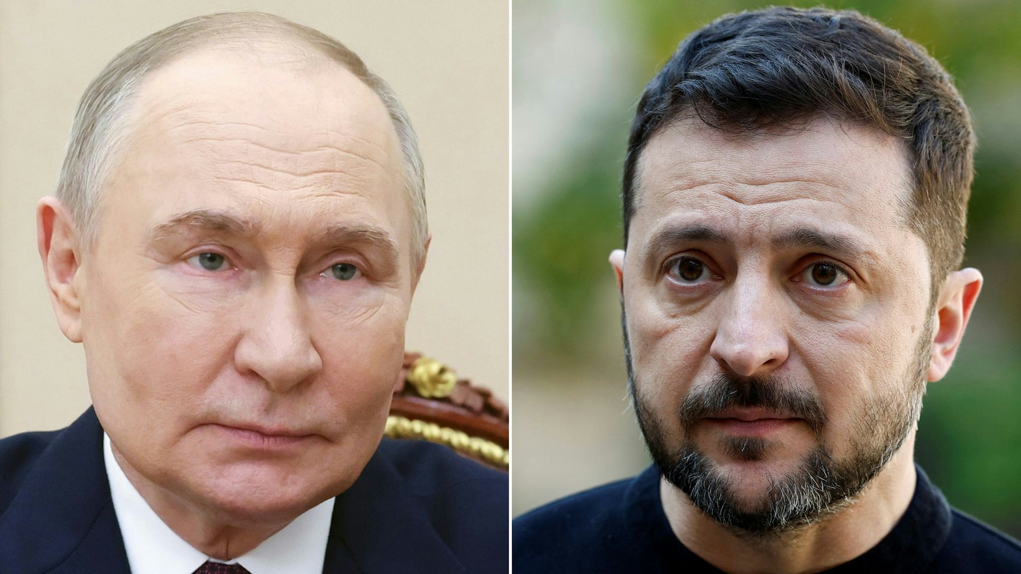 Kremlchef Putin hat hohe Hürden vor einer Begegnung mit dem Ukrainer Selenskyj aufgebaut. (Archivbild)