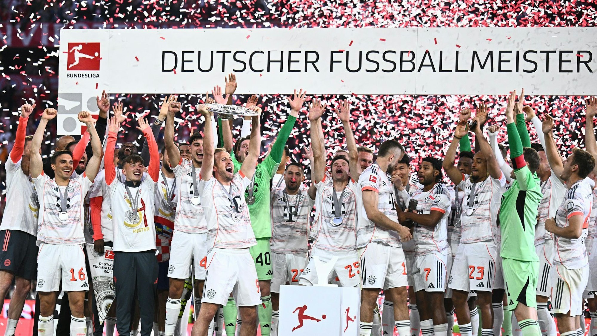 Wieder der große Titelfavorit: Der deutsche Fußball-Meister FC Bayern München.