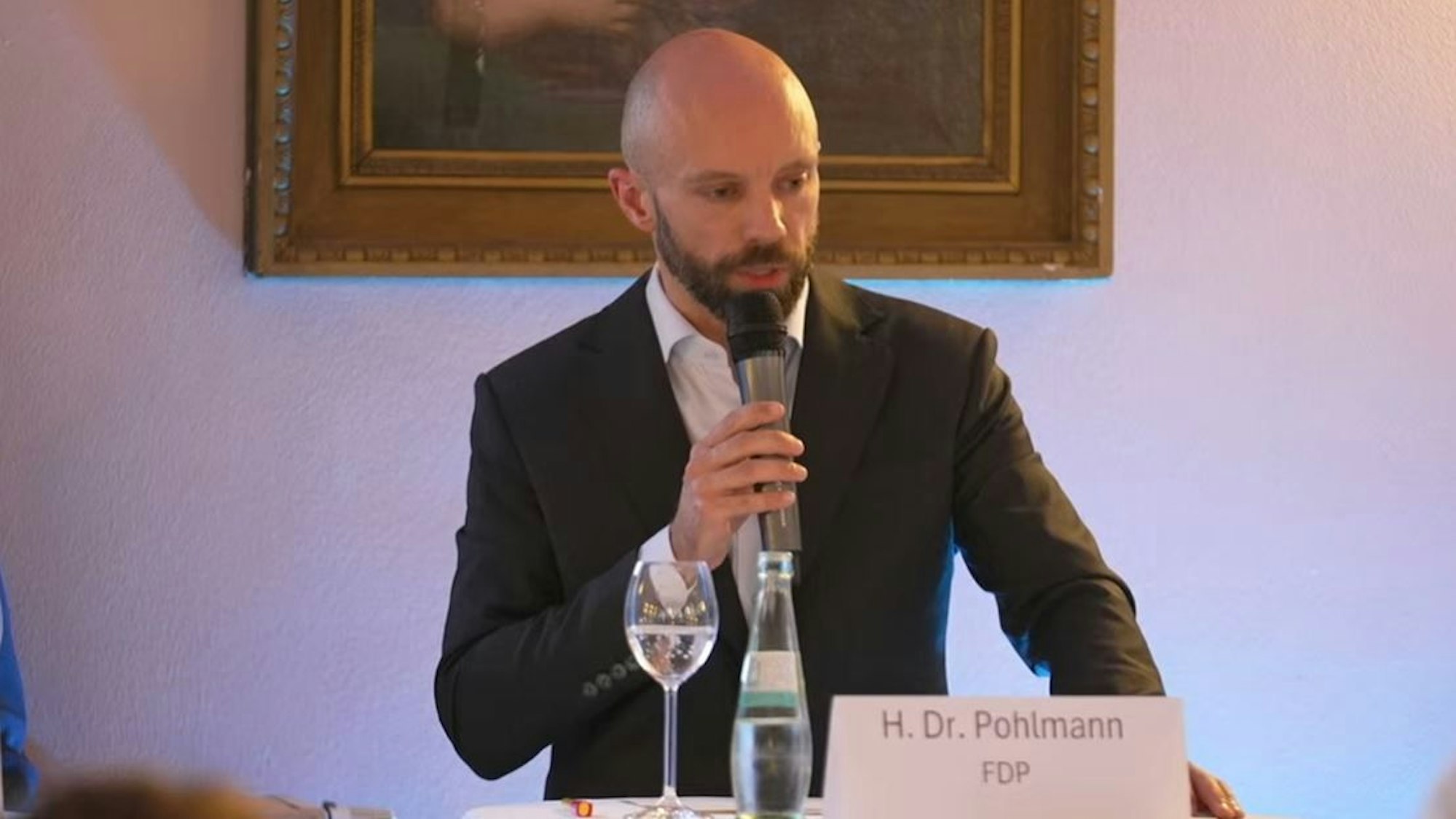 Zu sehen ist Christian Pohlmann von der FDP.