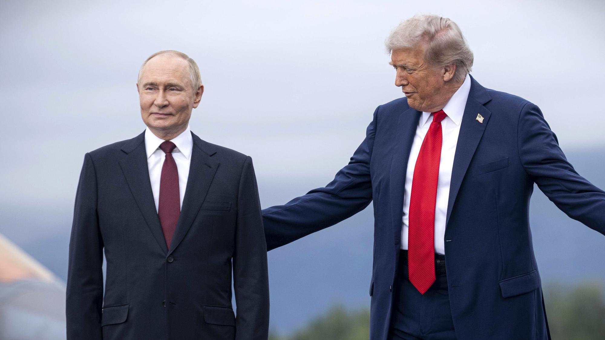 Kremlchef Wladimir Putin bei seinem Treffen mit US-Präsident Donald Trump in Alaska. (Archivbild)